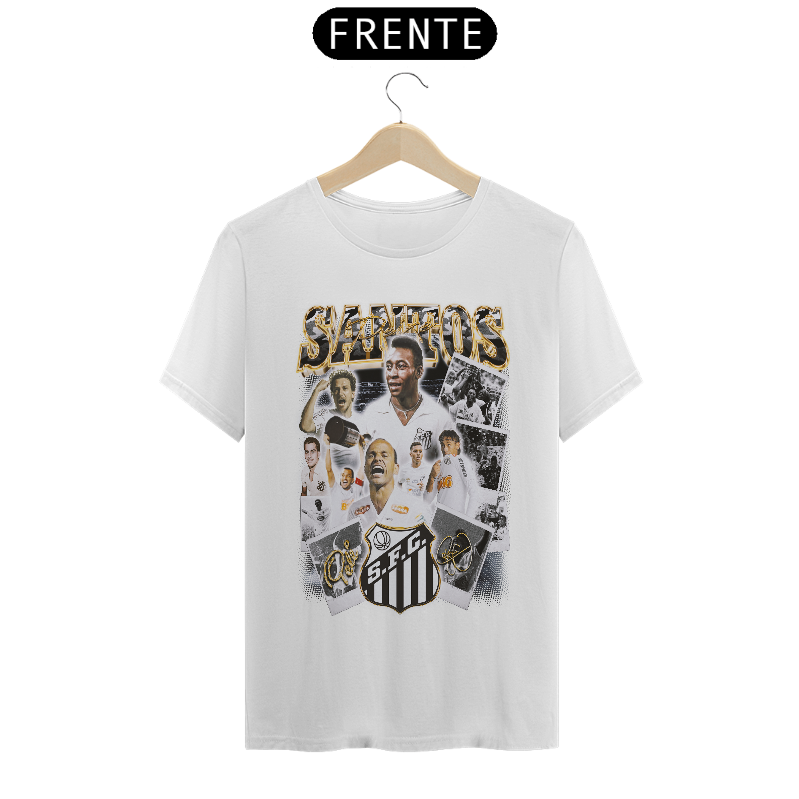 Camiseta - Santos