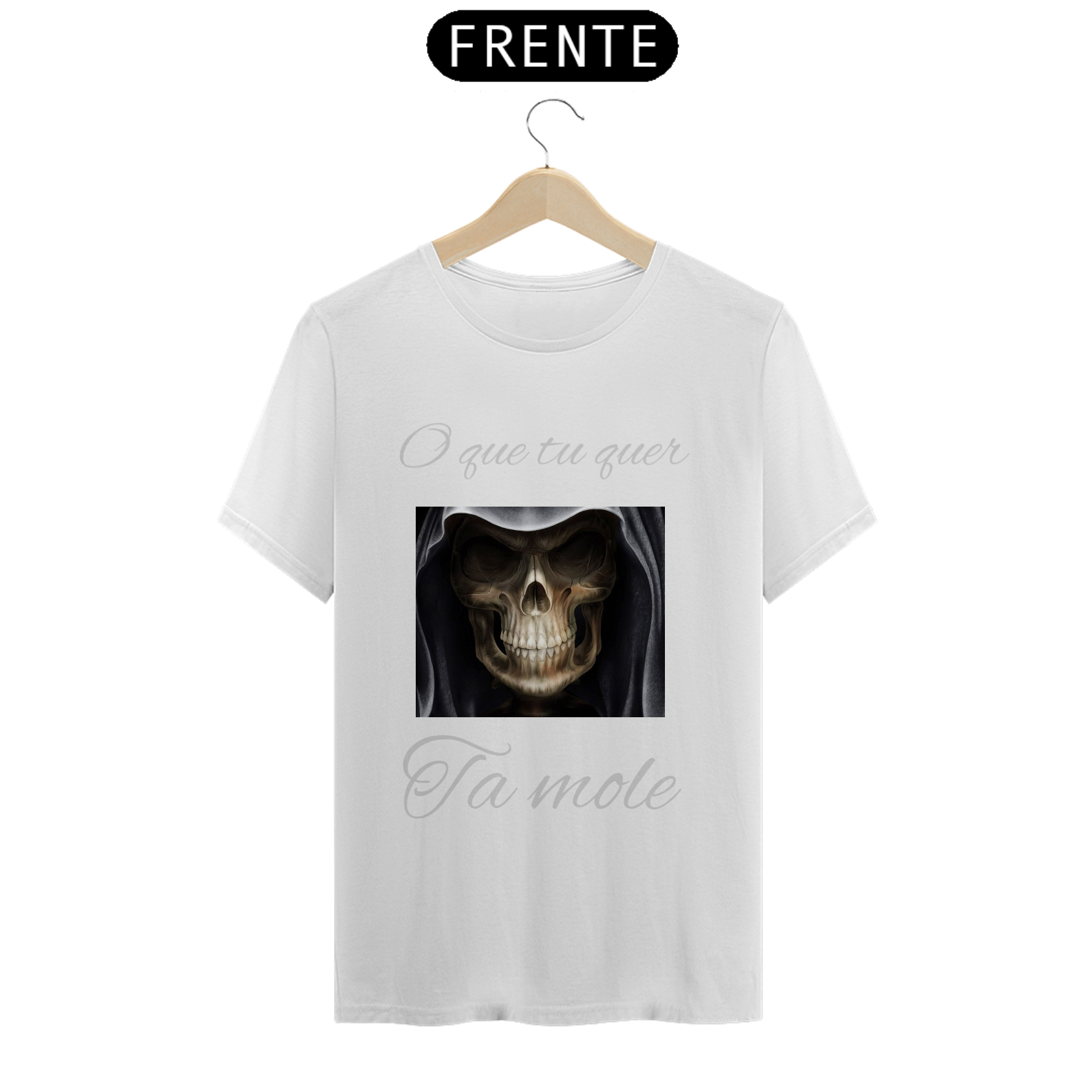 Nome do produto: Camisa oque tu quer ta mole