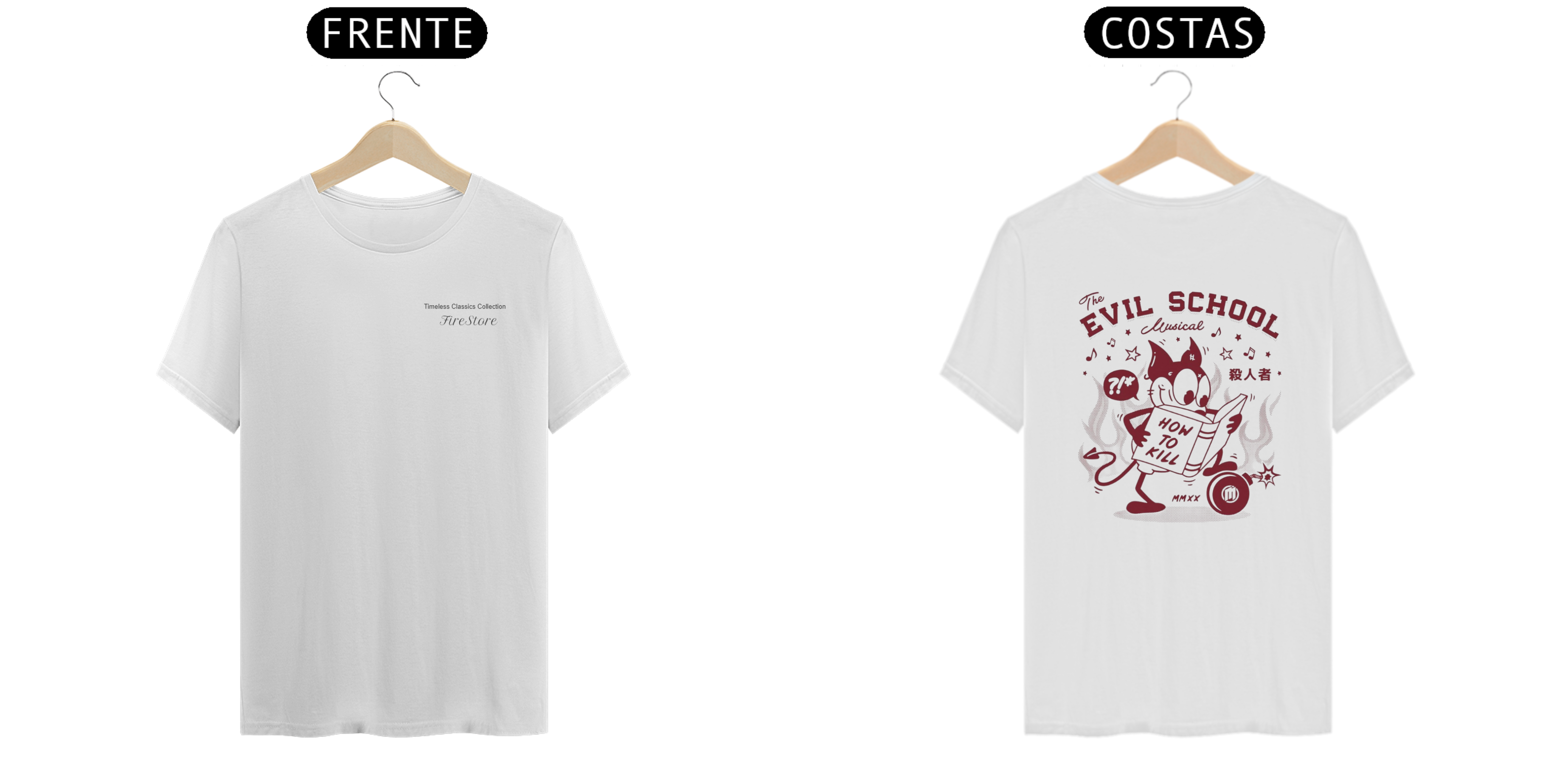 Camiseta Coleçao Timeless Classics Collection - FireStore