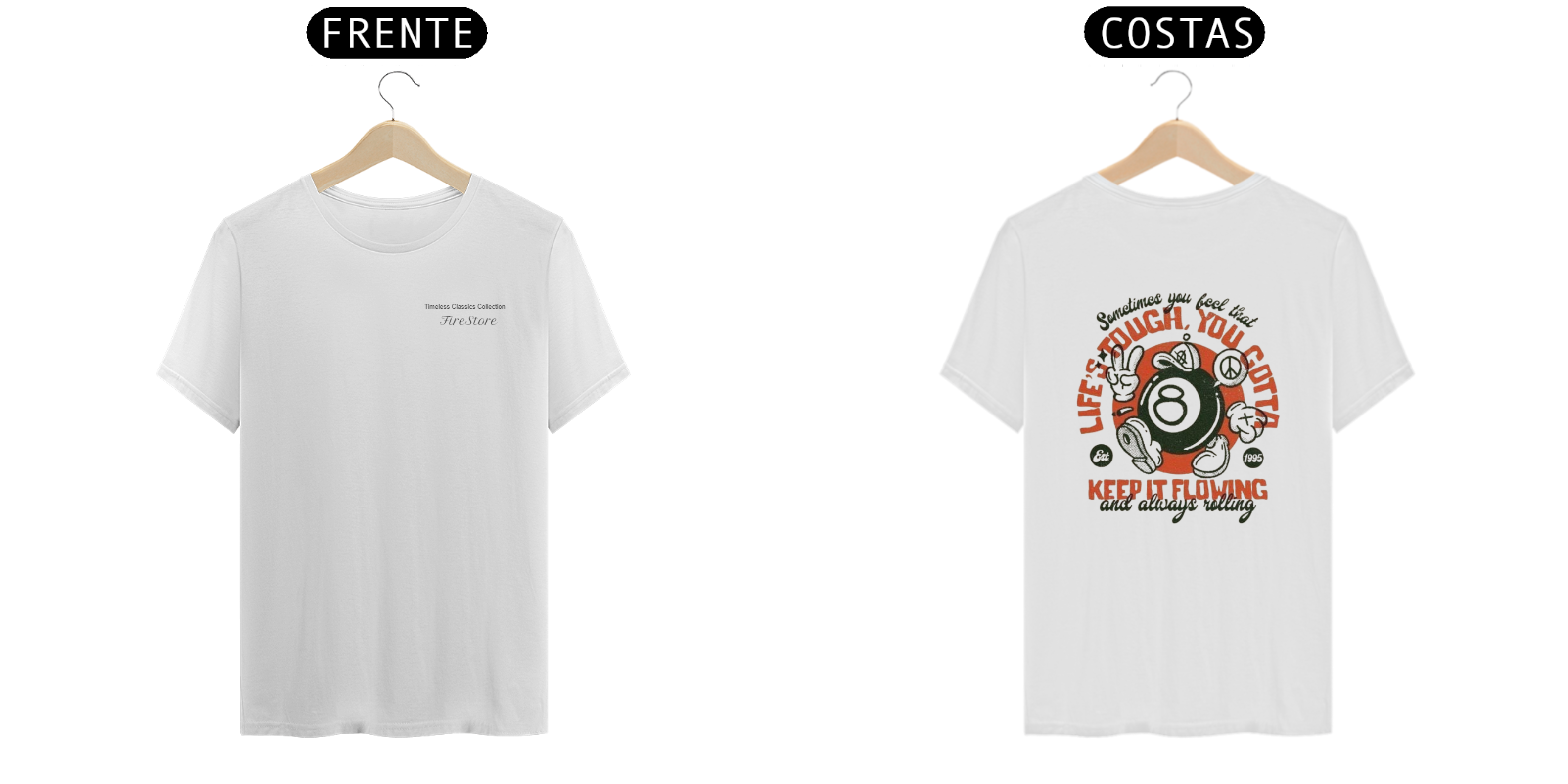 Camiseta Coleção Timeless Classics Collection - FireStore