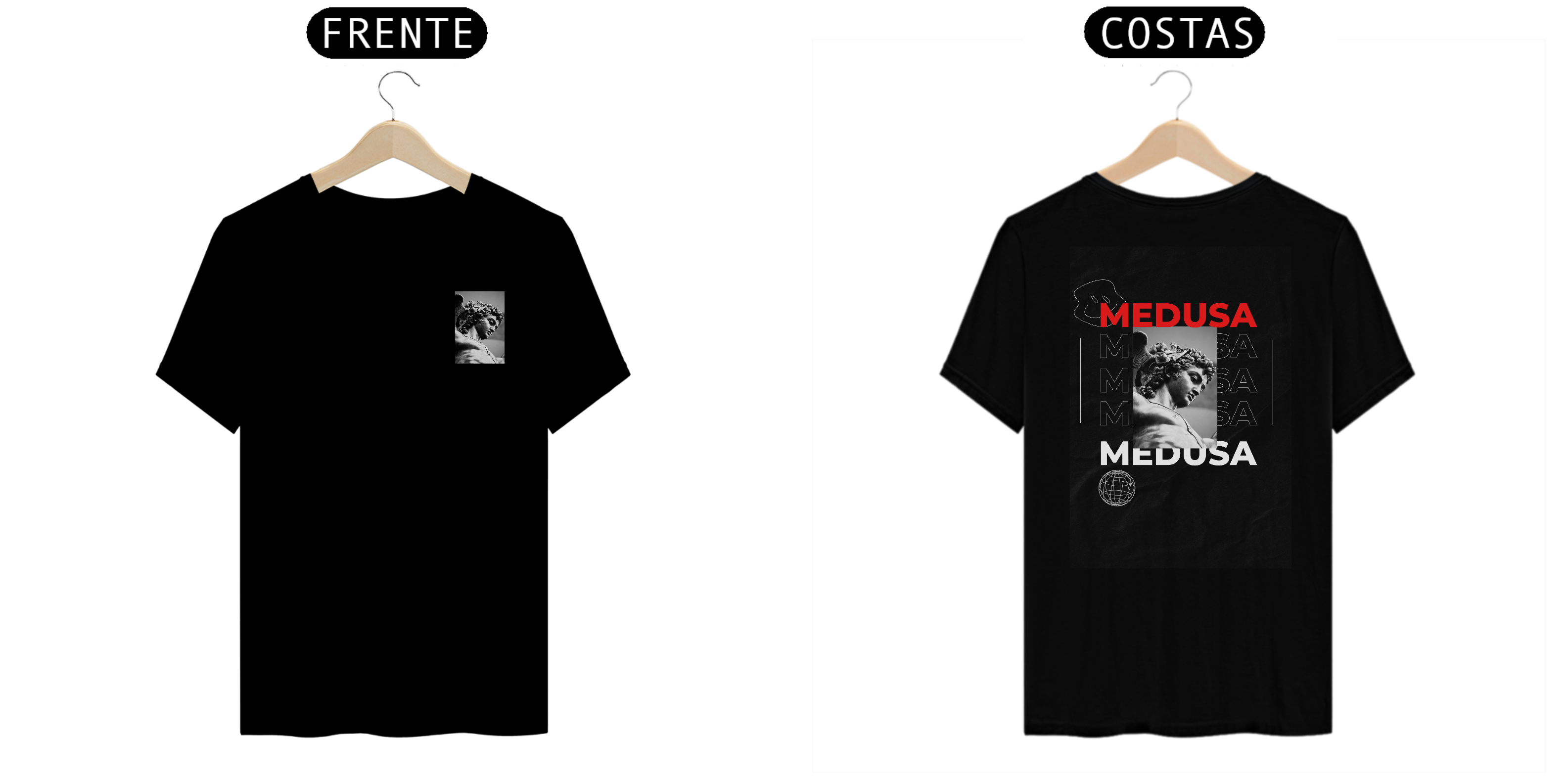 Camiseta Medusa - T-Shirt