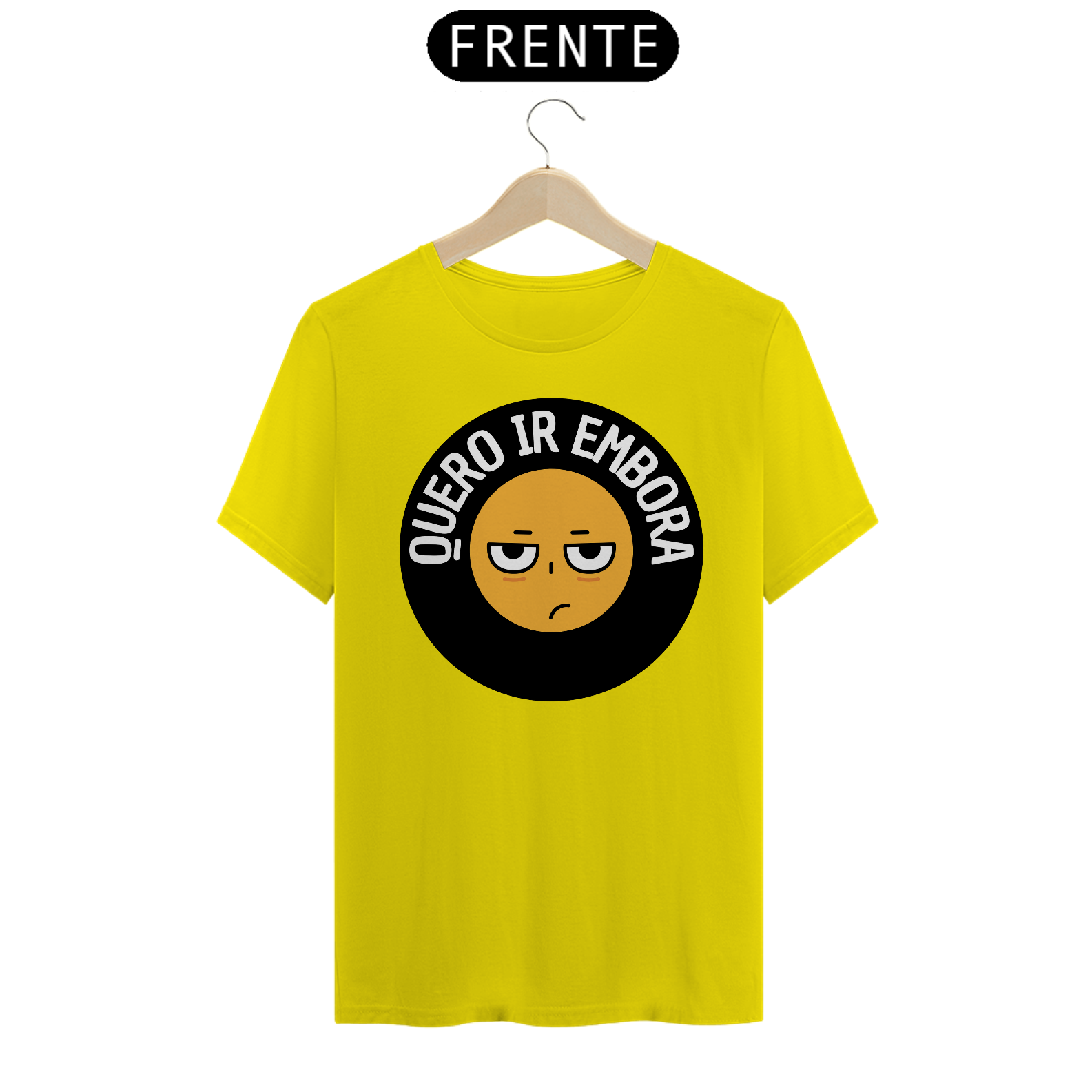 Camiseta - Quero ir embora
