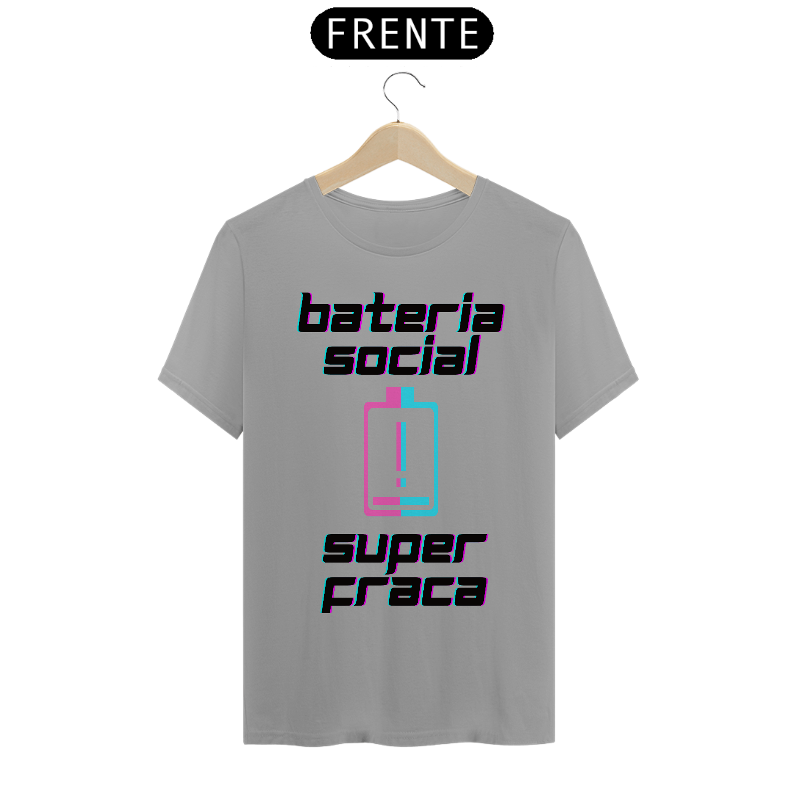 Nome do produto: Camiseta - Bateria Social Fraca