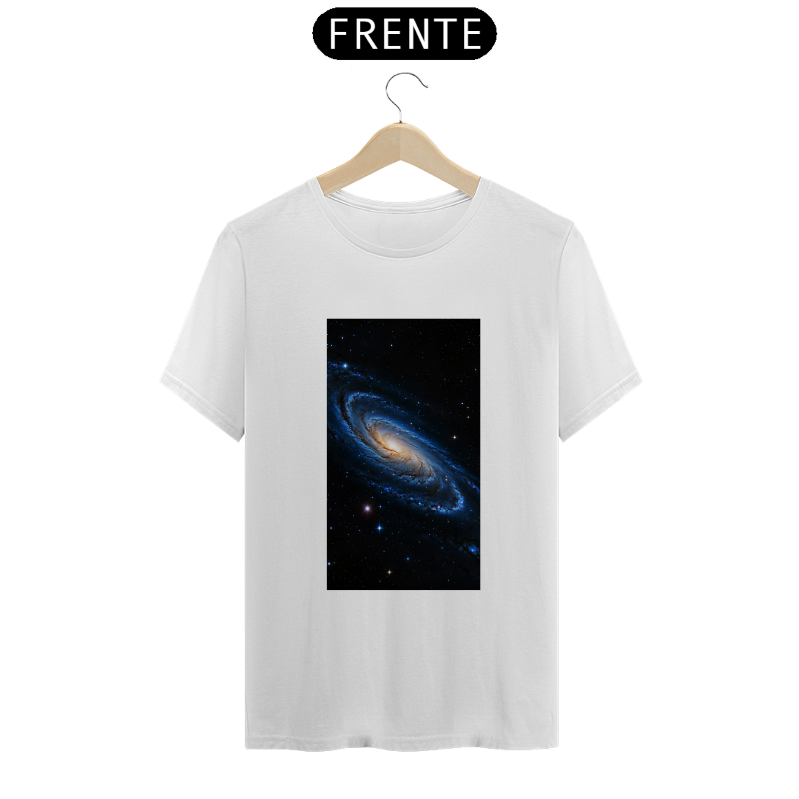 Nome do produto: Camiseta Masculina - Galaxia Via Láctea 