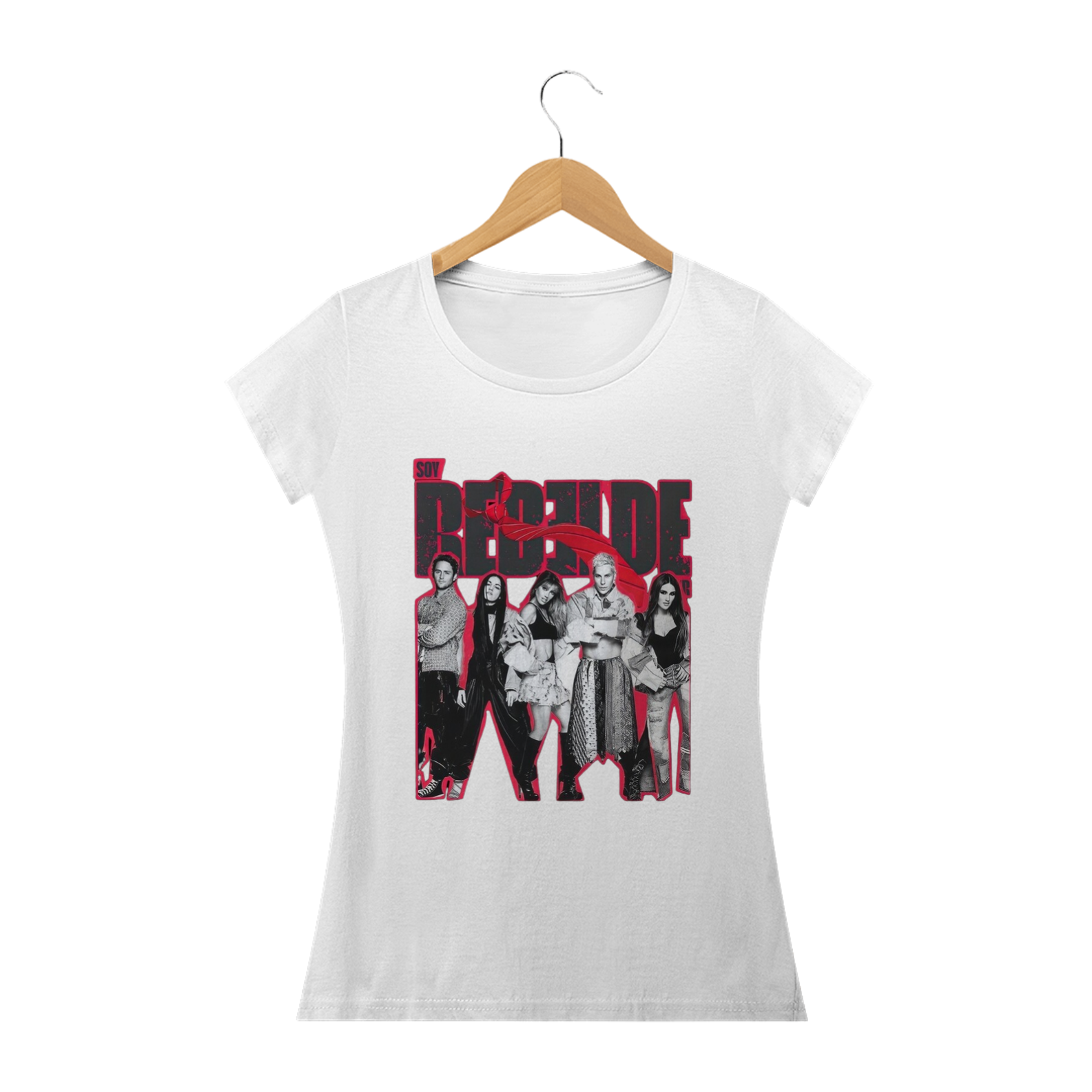 Blusa Babylook Y Soy Rebelde RBD