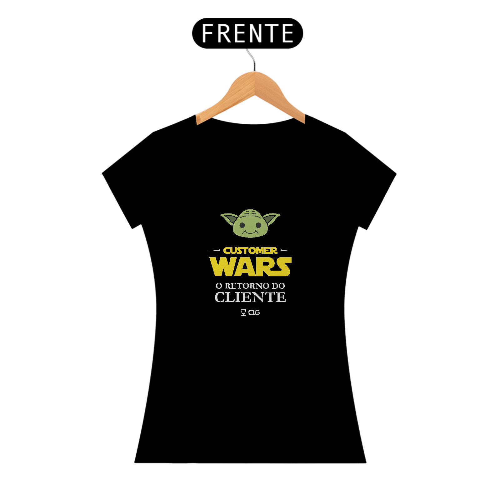 Baby long Customer Wars YODA - O retorno do cliente (Star wars)