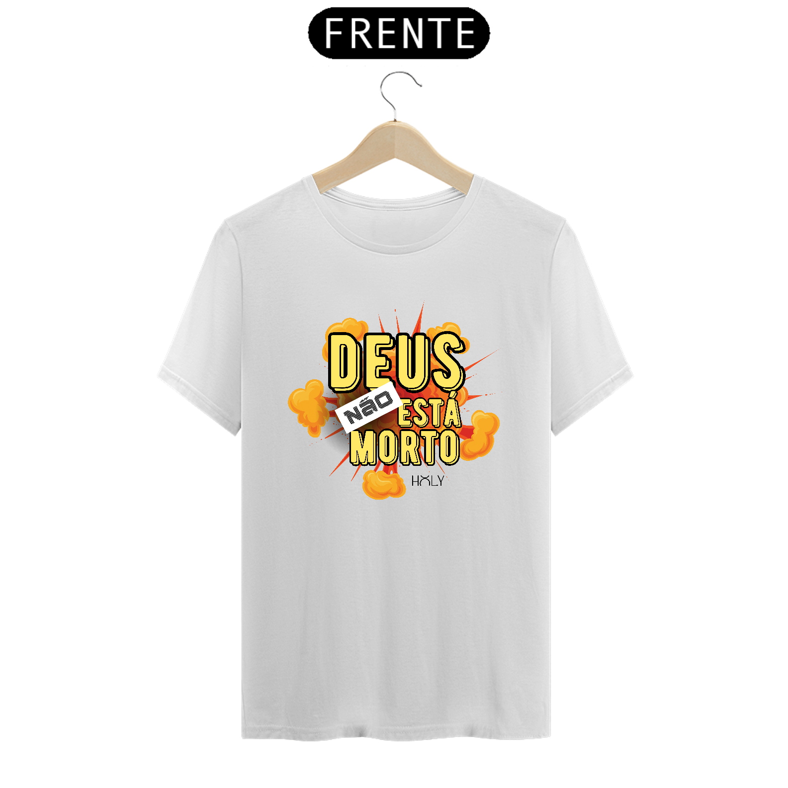 Camiseta DEUS NÃO ESTÁ MORTO