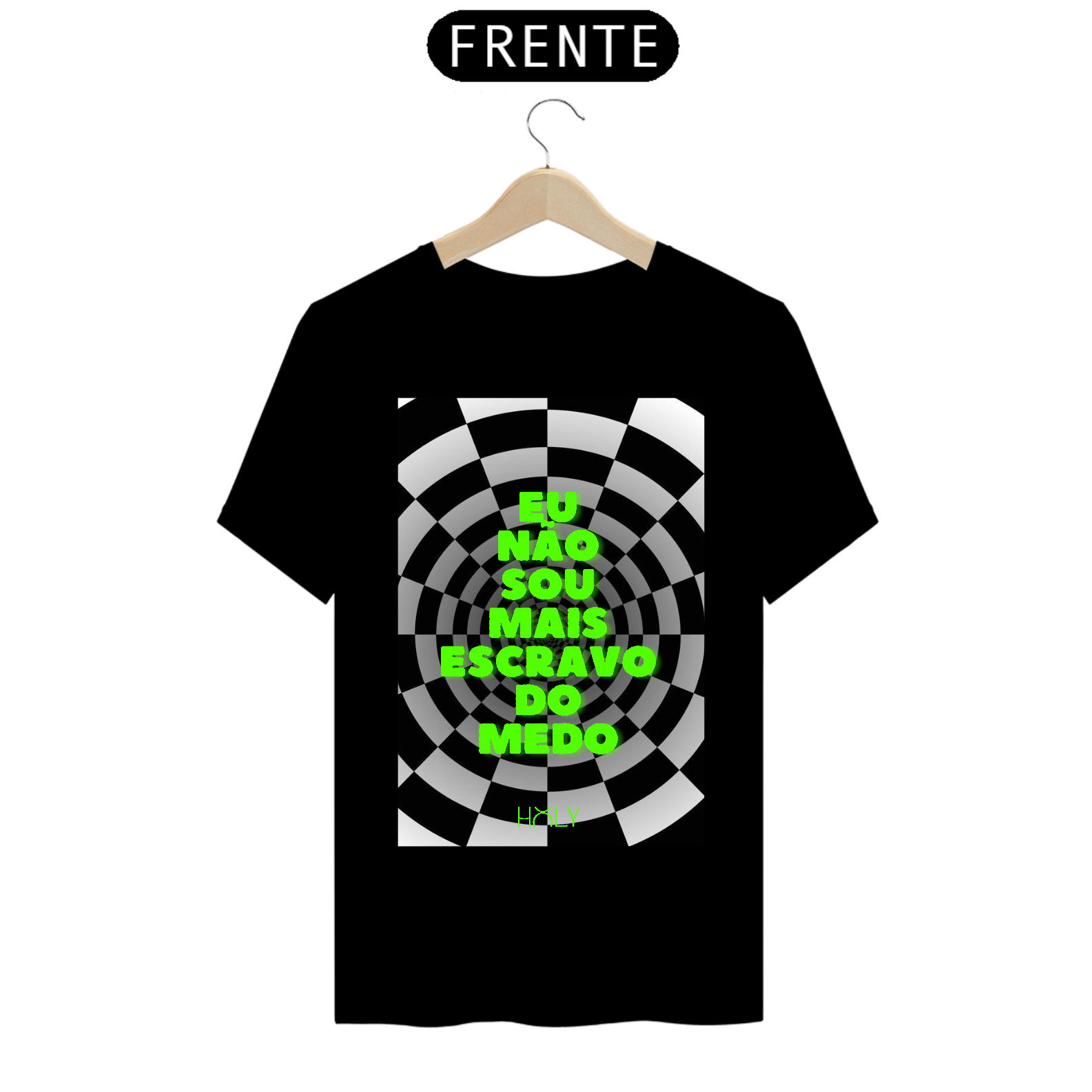 Camiseta escravo do medo