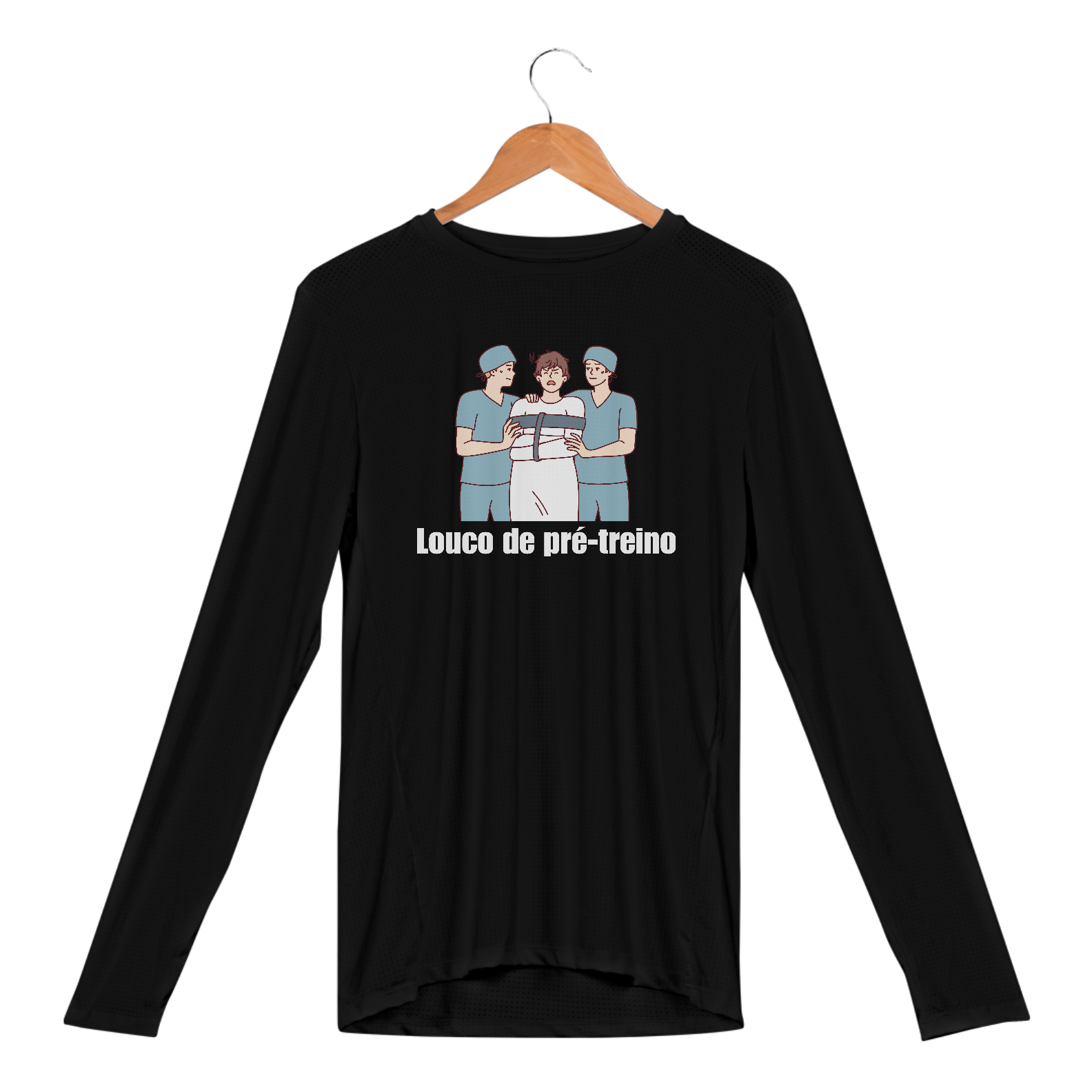 Manga Longa Esportiva - Pré-Treino