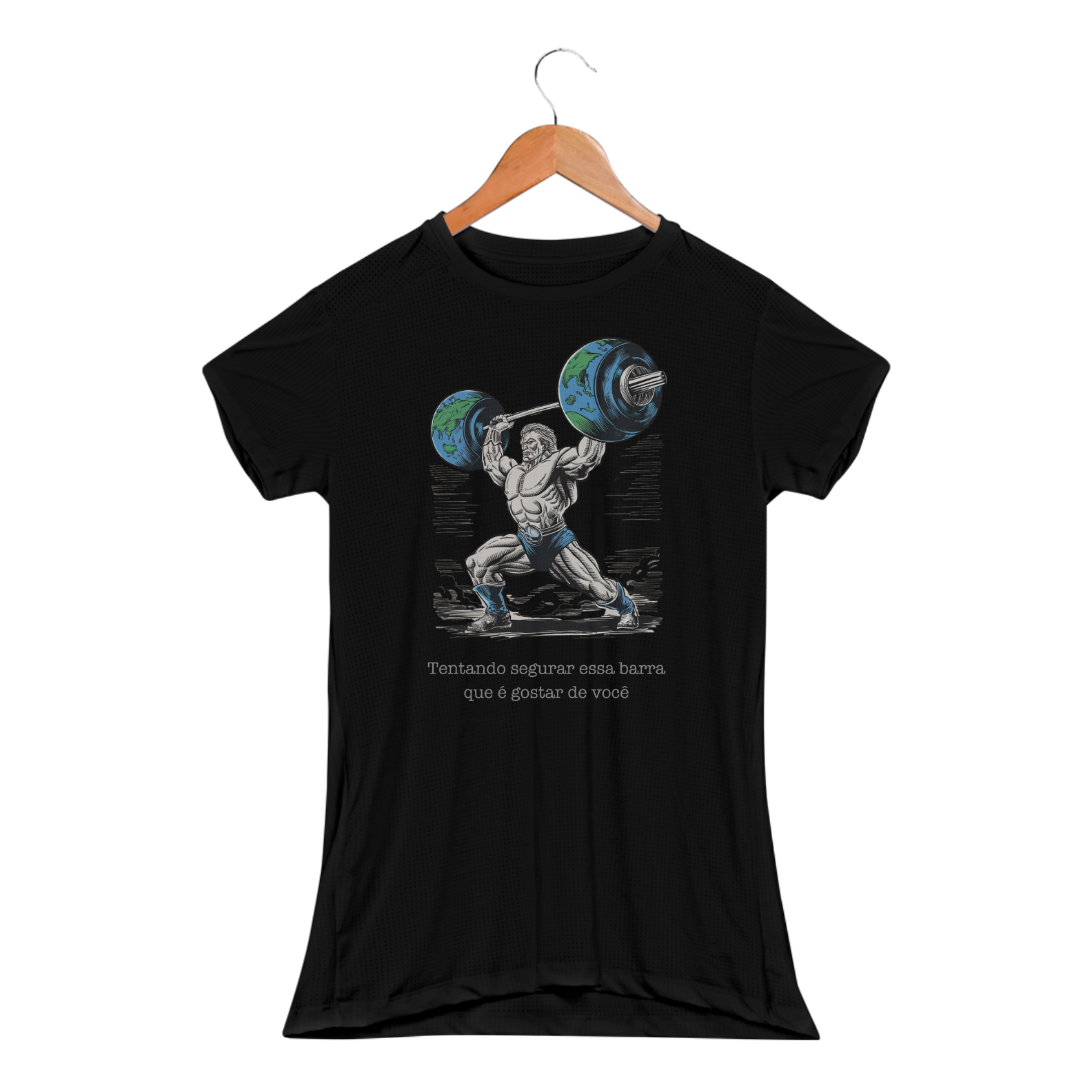 Baby Long Esportiva - Tentando Segurar