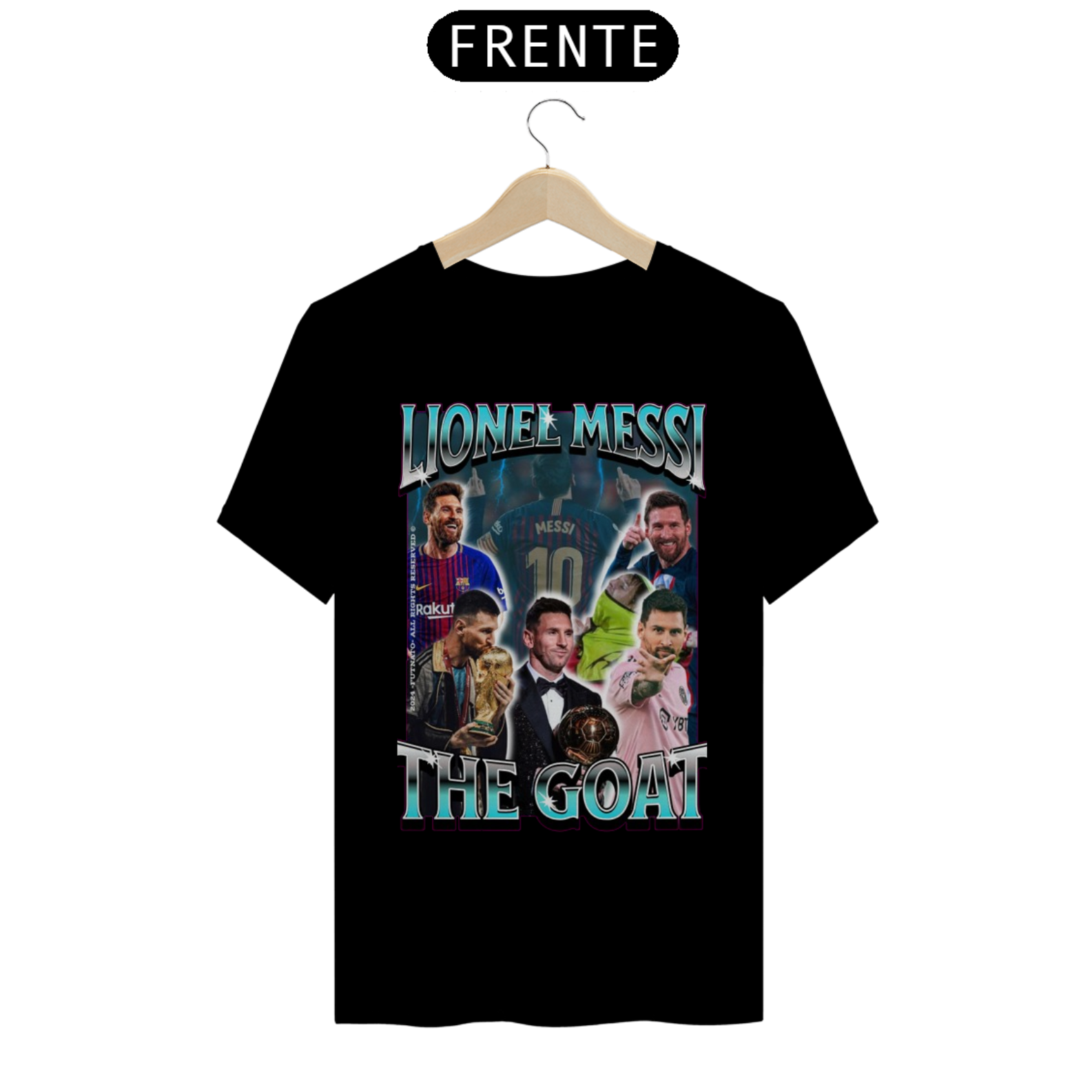 Camisa Lionel Messi The GOAT - Messi