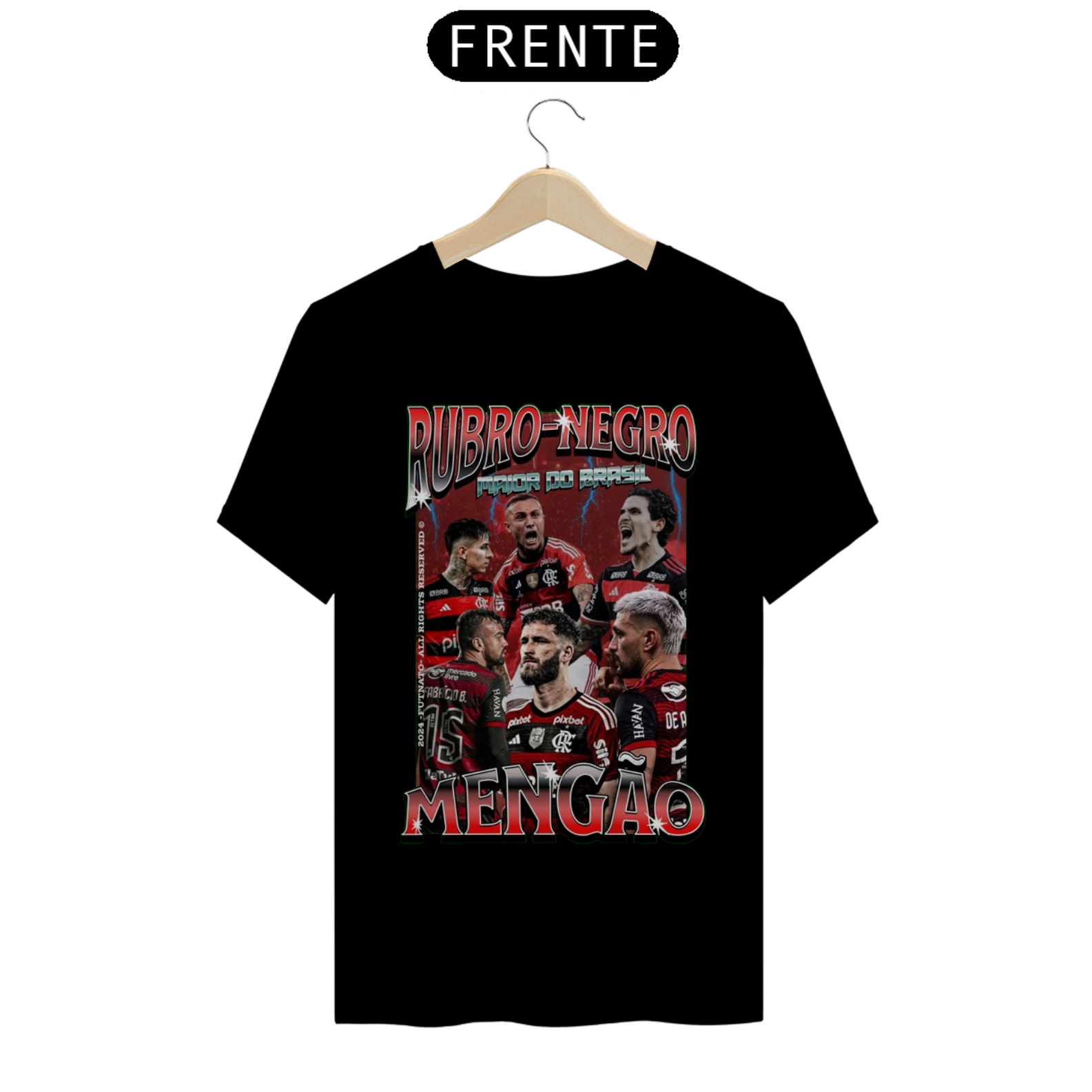 Camisa Rubro-Negro Mengão - Flamengo