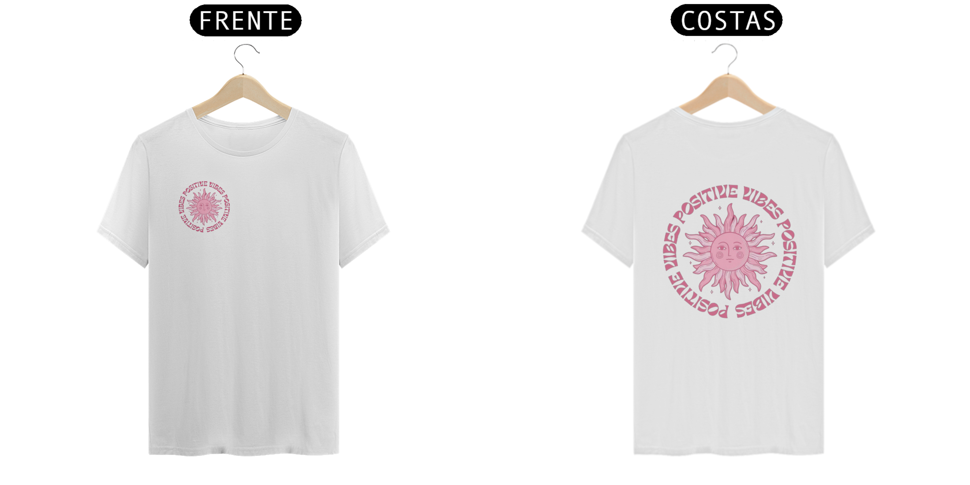 camisa positive vibes