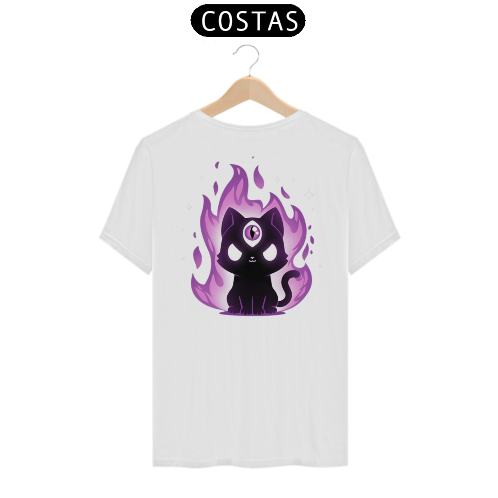 camisa gato celestial