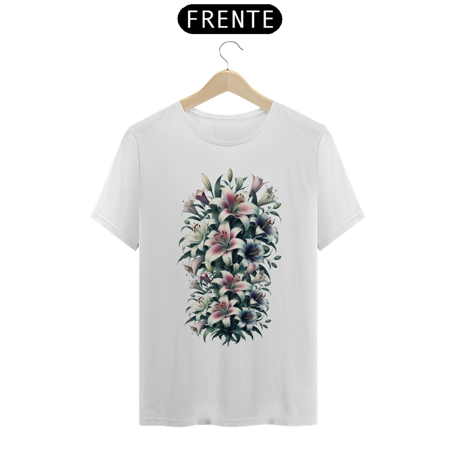 Camiseta lírios 