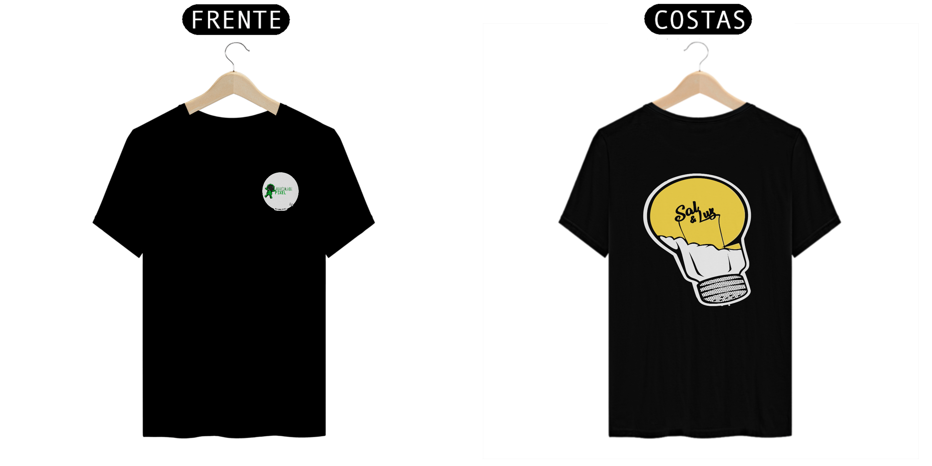 CAMISETA T-SHIRT STANDARD - SAL E LUZ