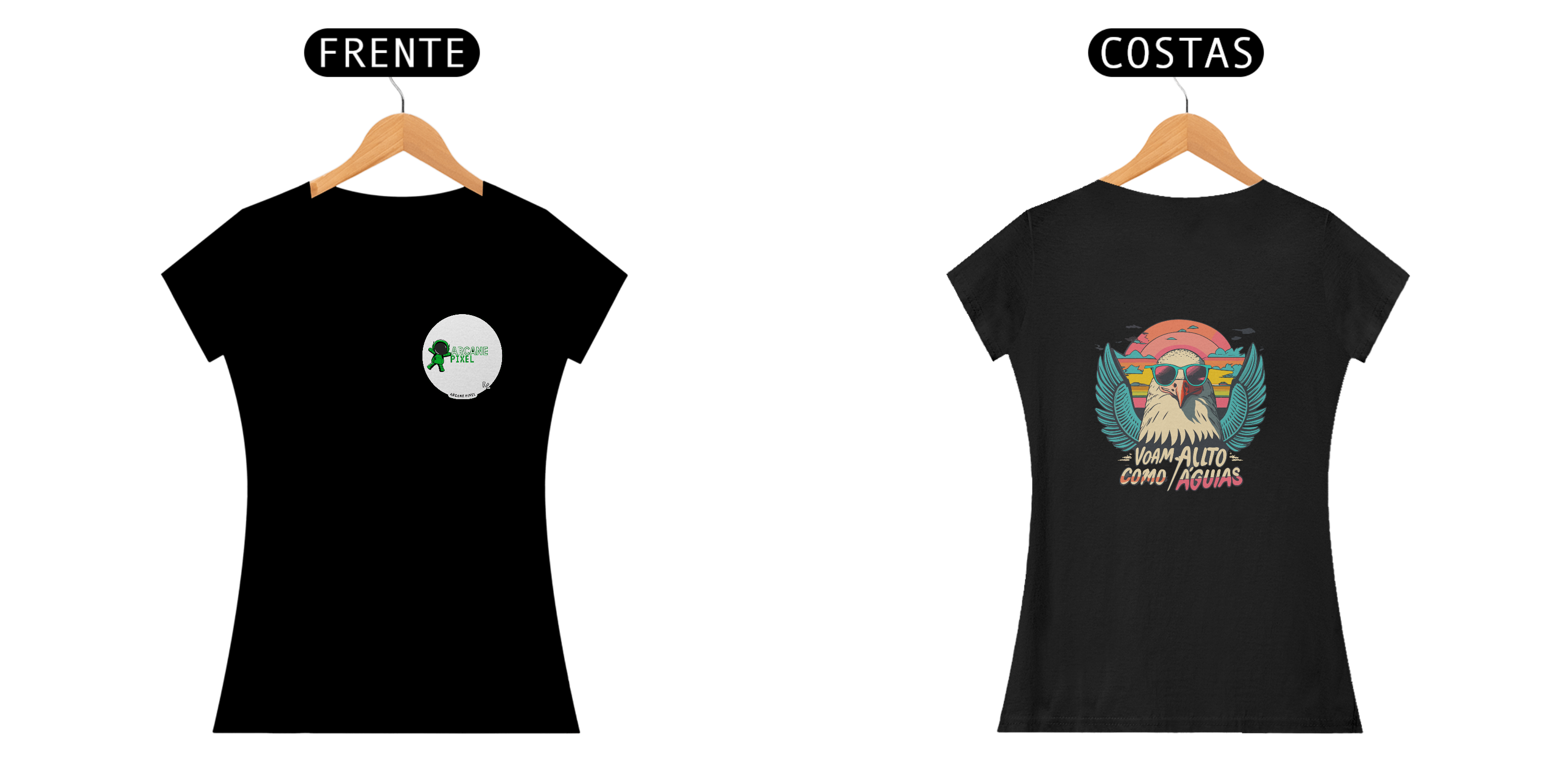 CAMISETA T-SHIRT STANDARD BABY LONG - ÁGUIA