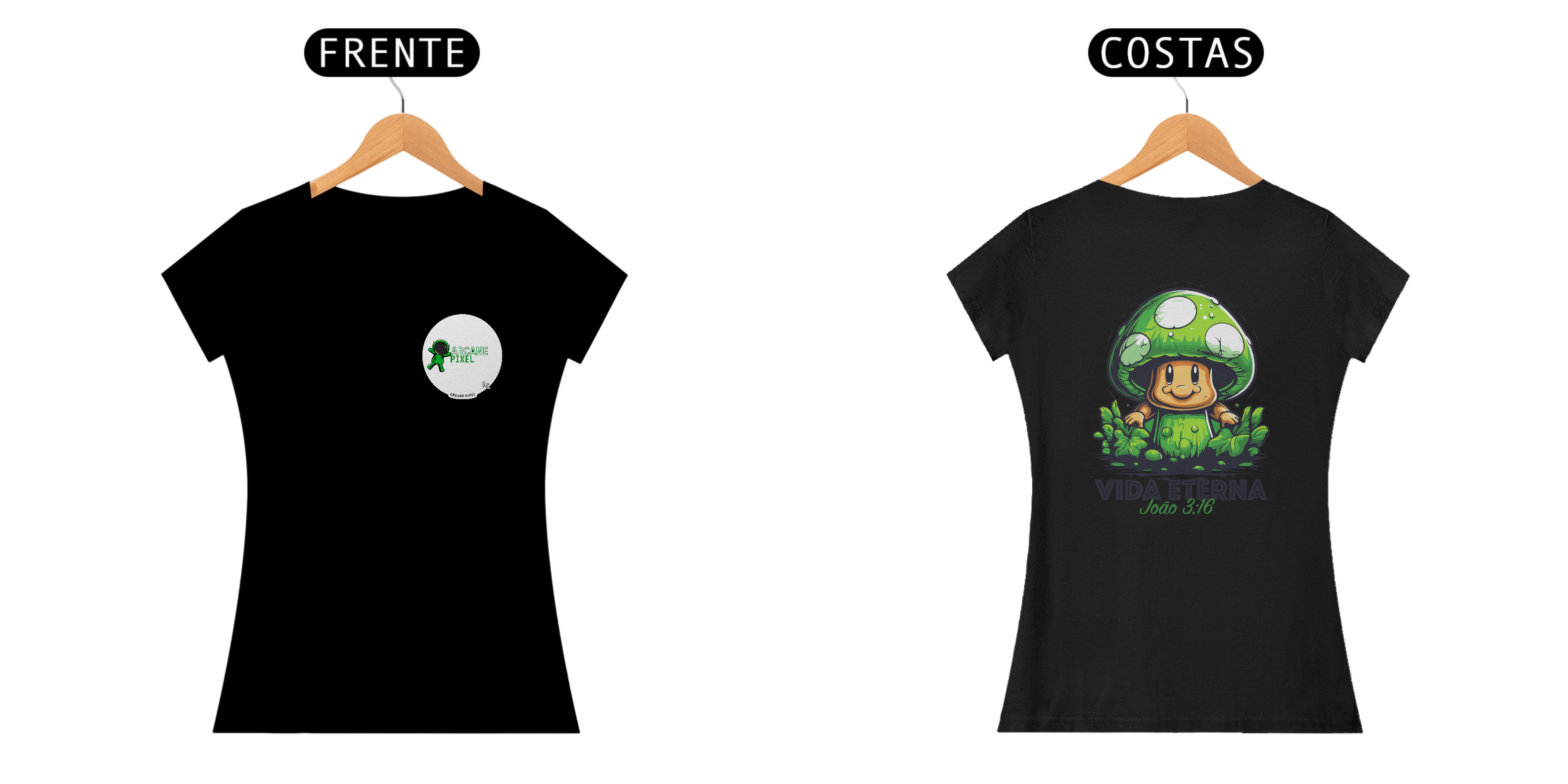 CAMISETA T-SHIRT STANDARD BABY LONG - VIDA ETERNA