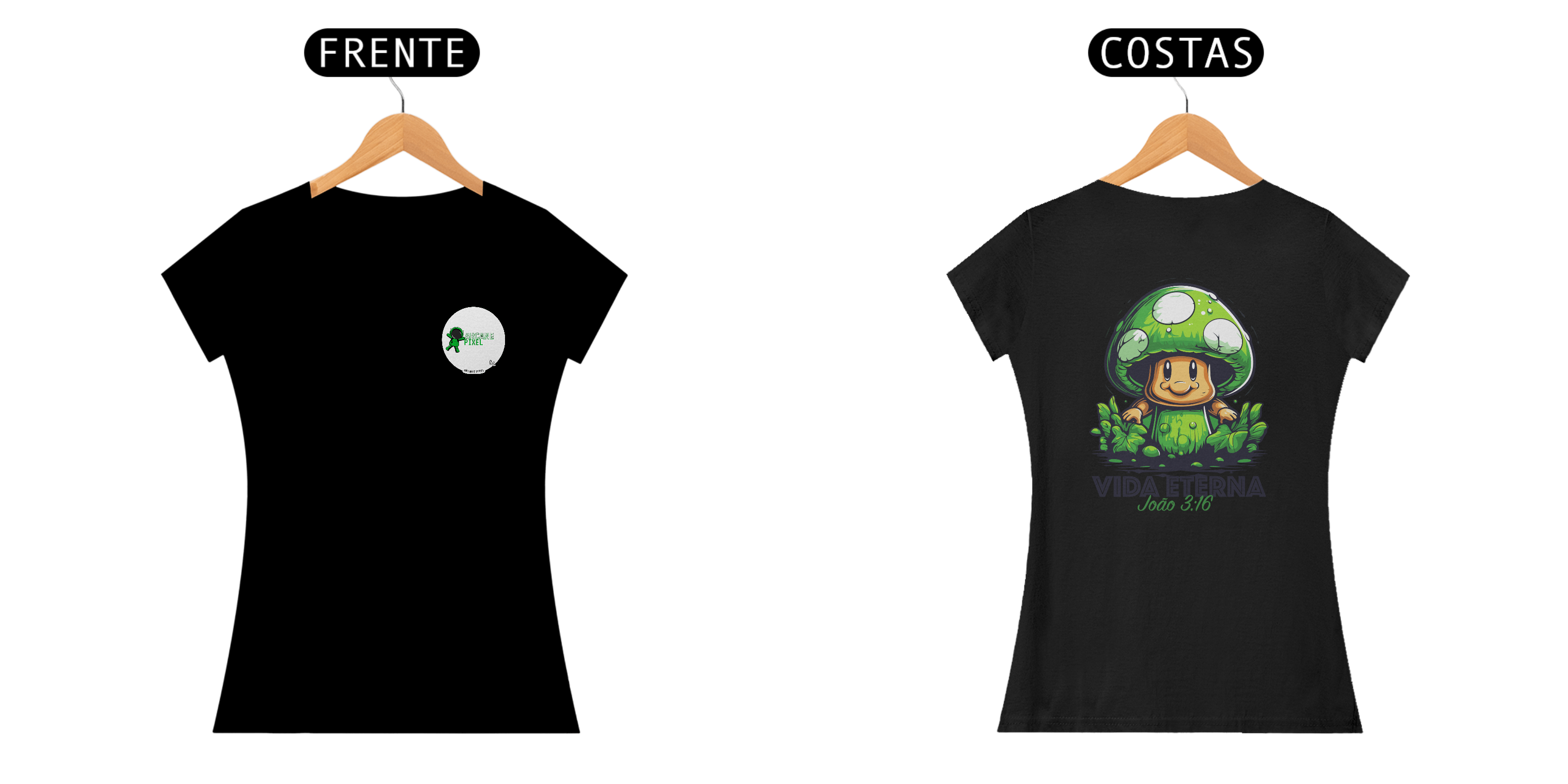 CAMISETA T-SHIRT BABY LONG PRIMIER - VIDA ETERNA