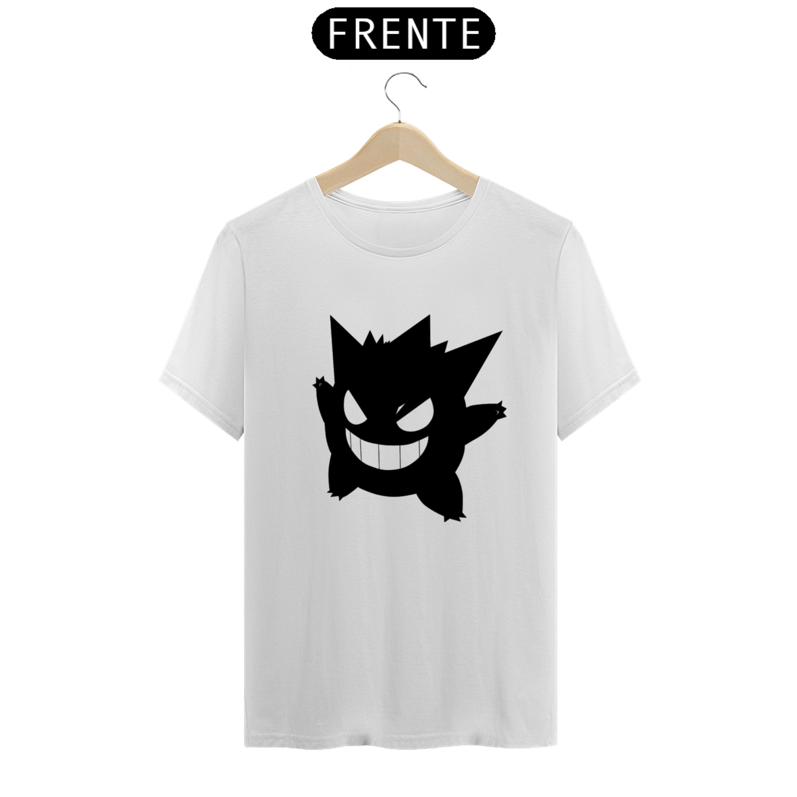Nome do produto: Camisa Black Gengar (pokémon)