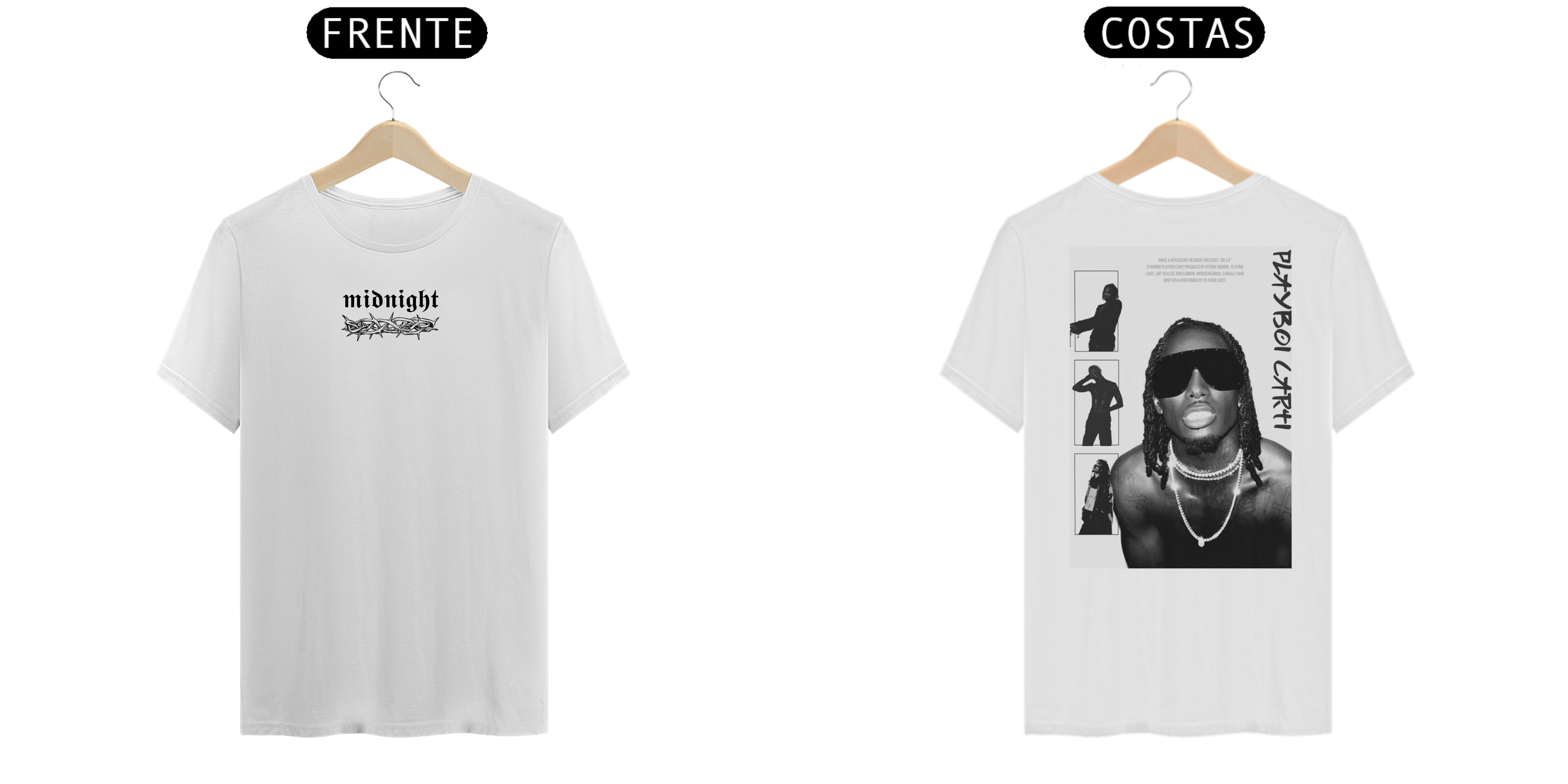 Nome do produto: T- Shirt Cartii X MidiNight 