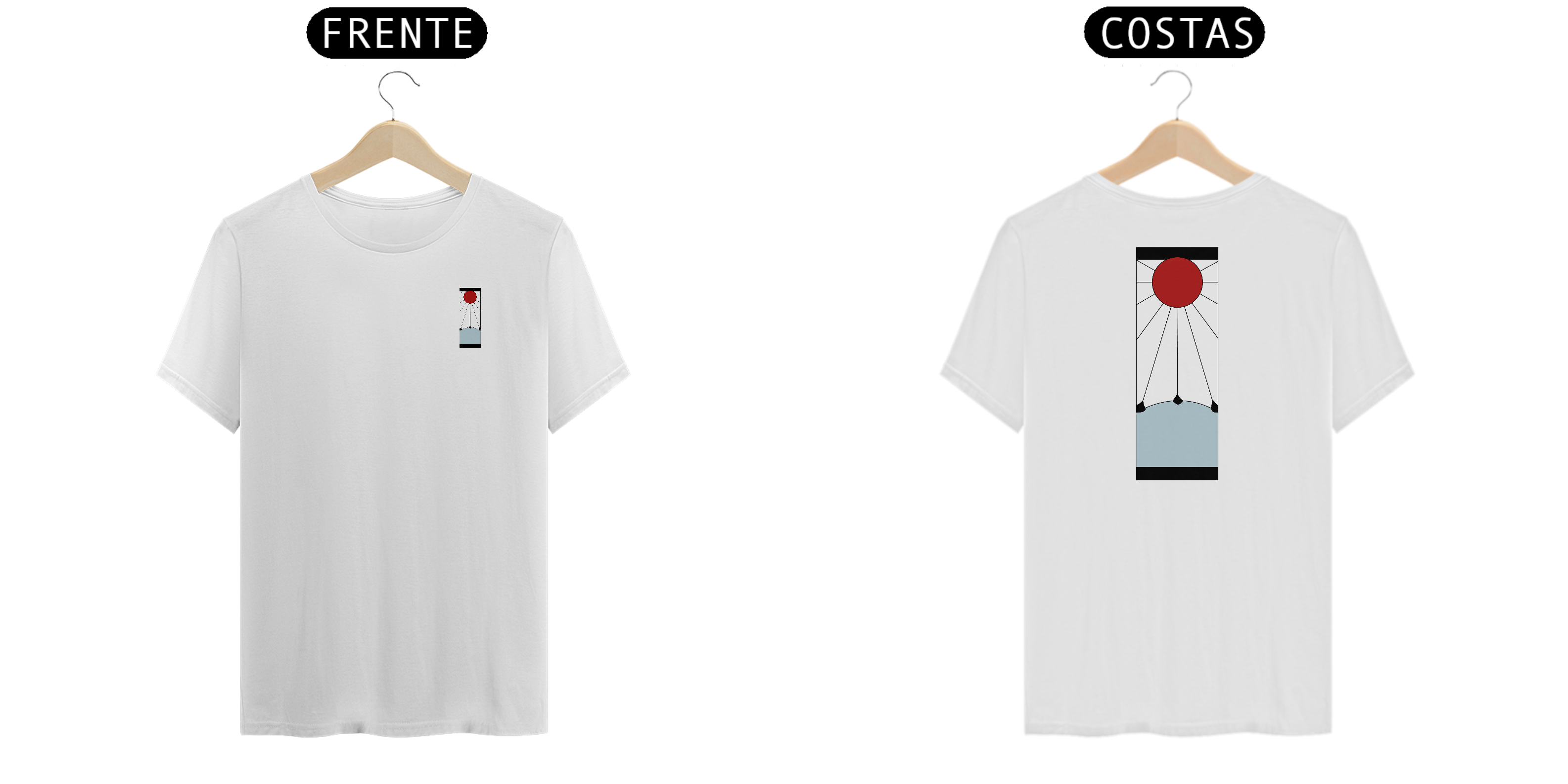 Camiseta Hanafuda branca