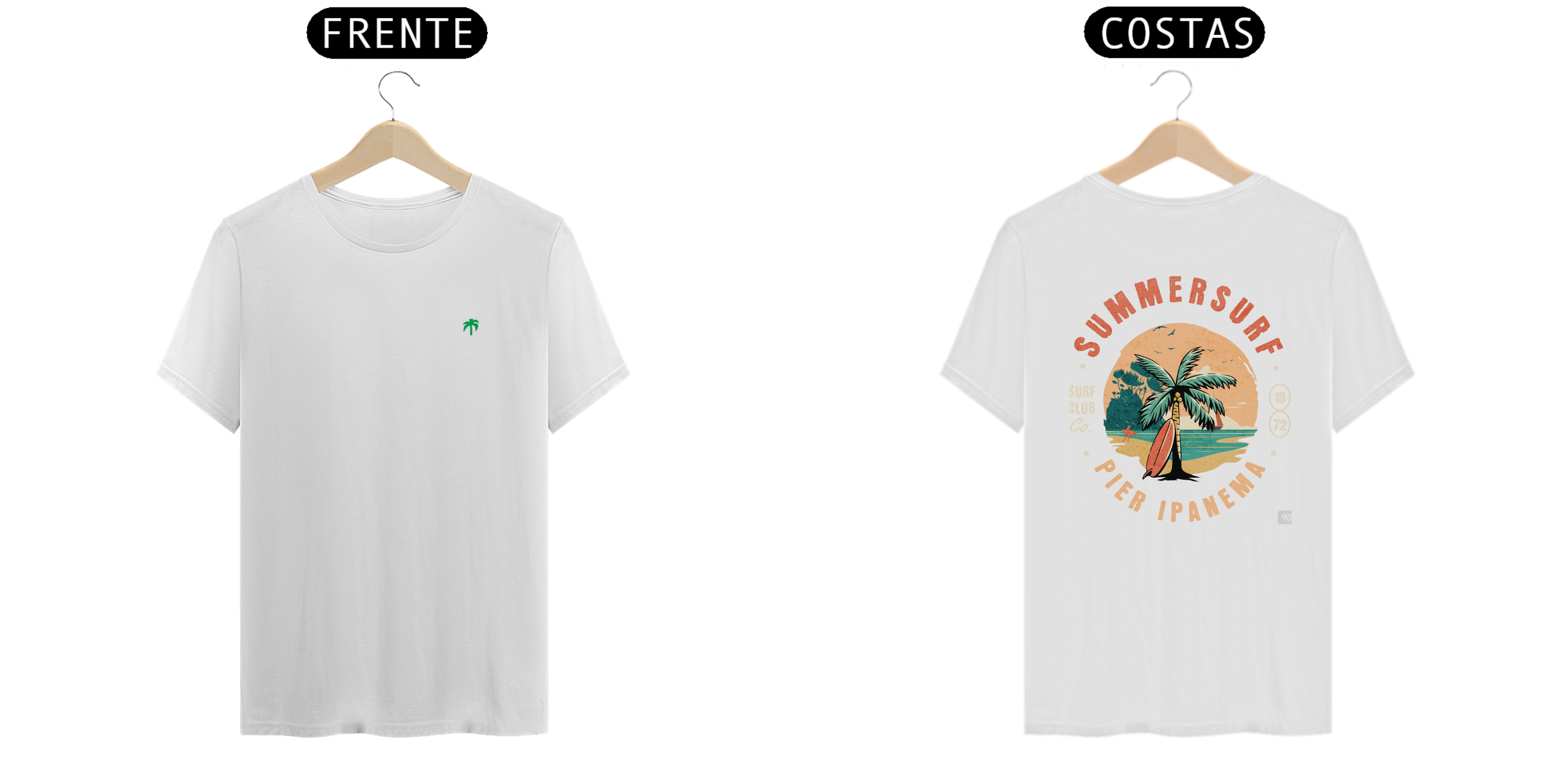 T-Shirt PIER summer surf
