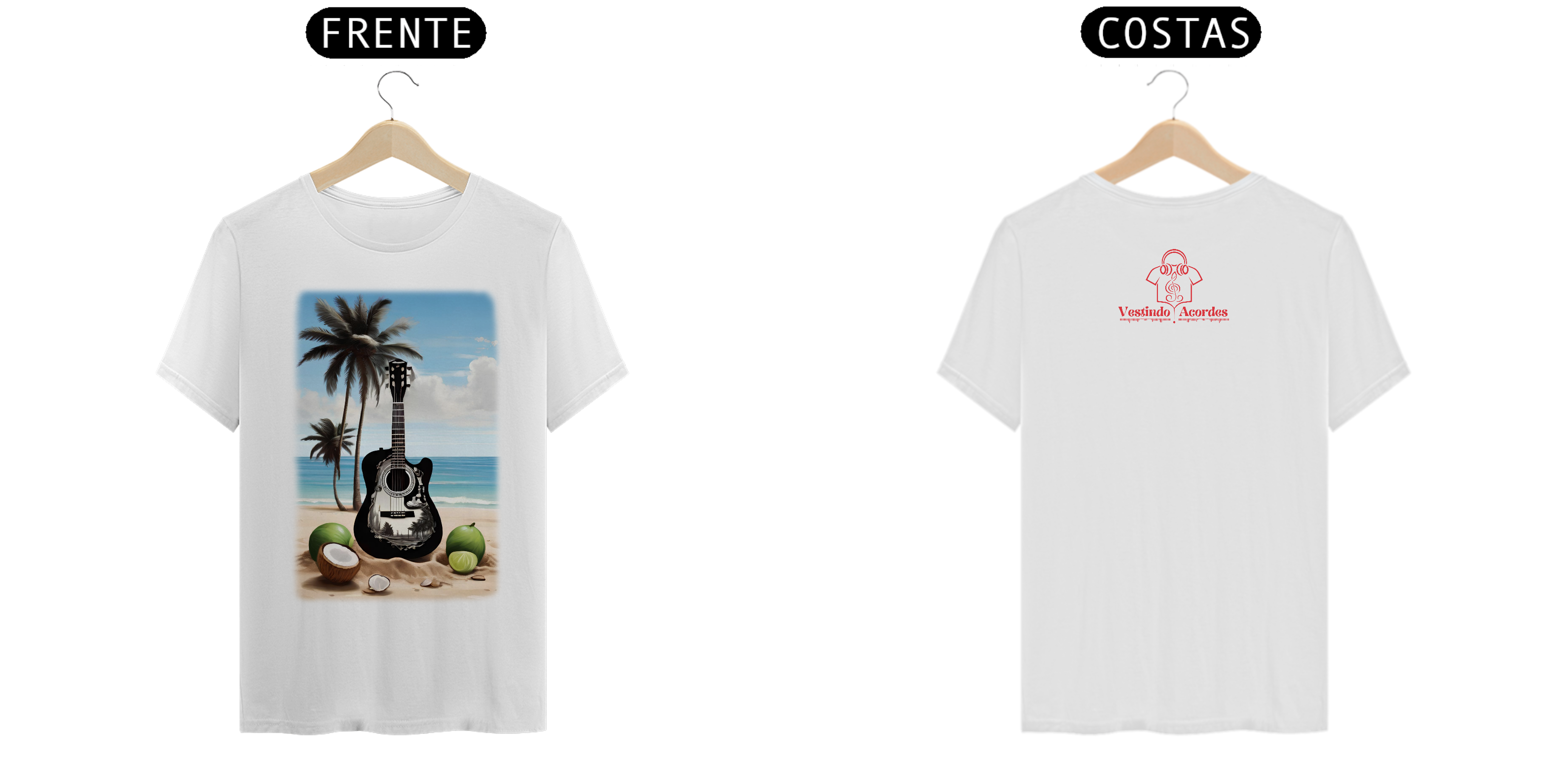 Camiseta Verão Music