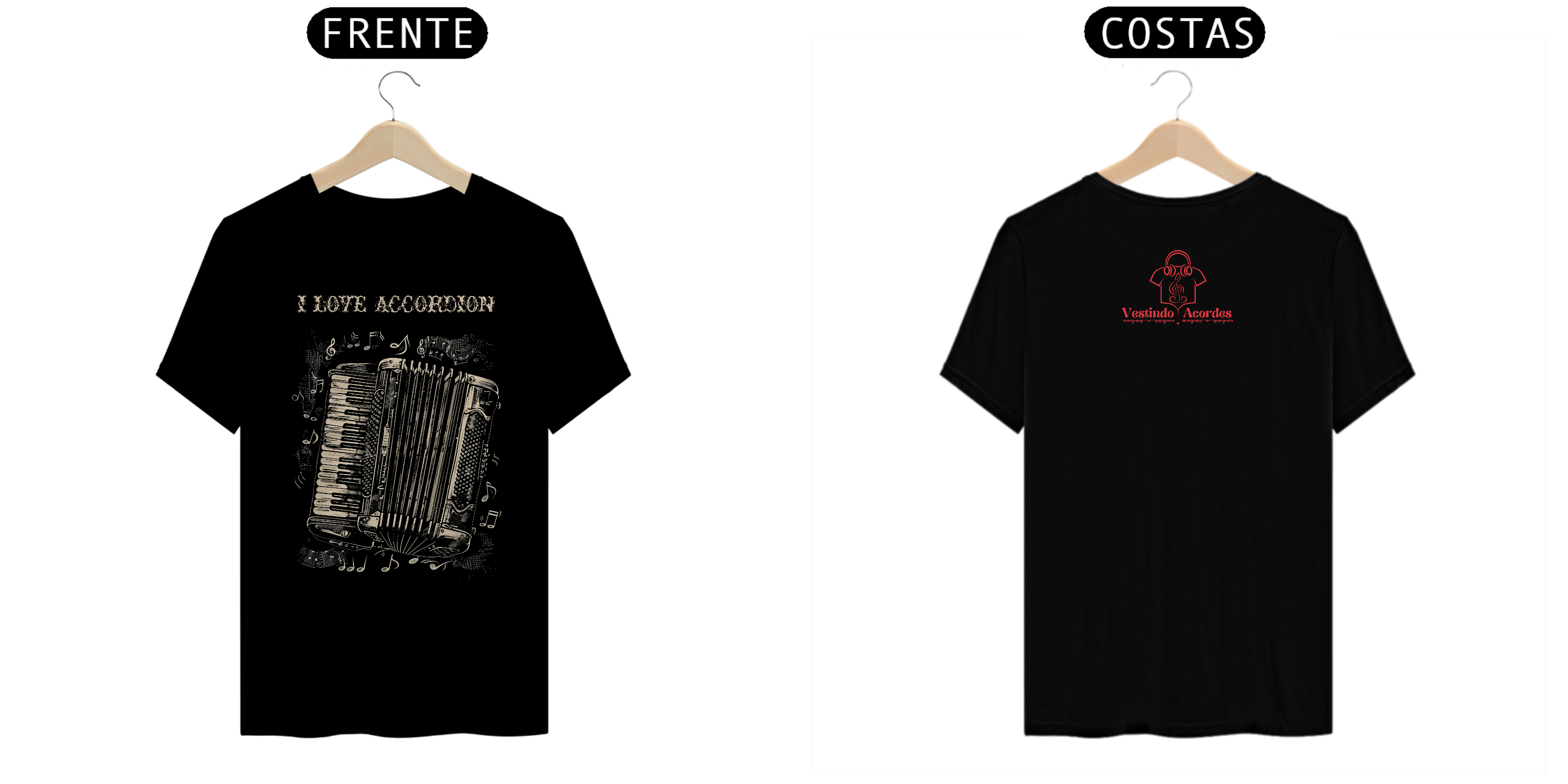 Camiseta Accordion
