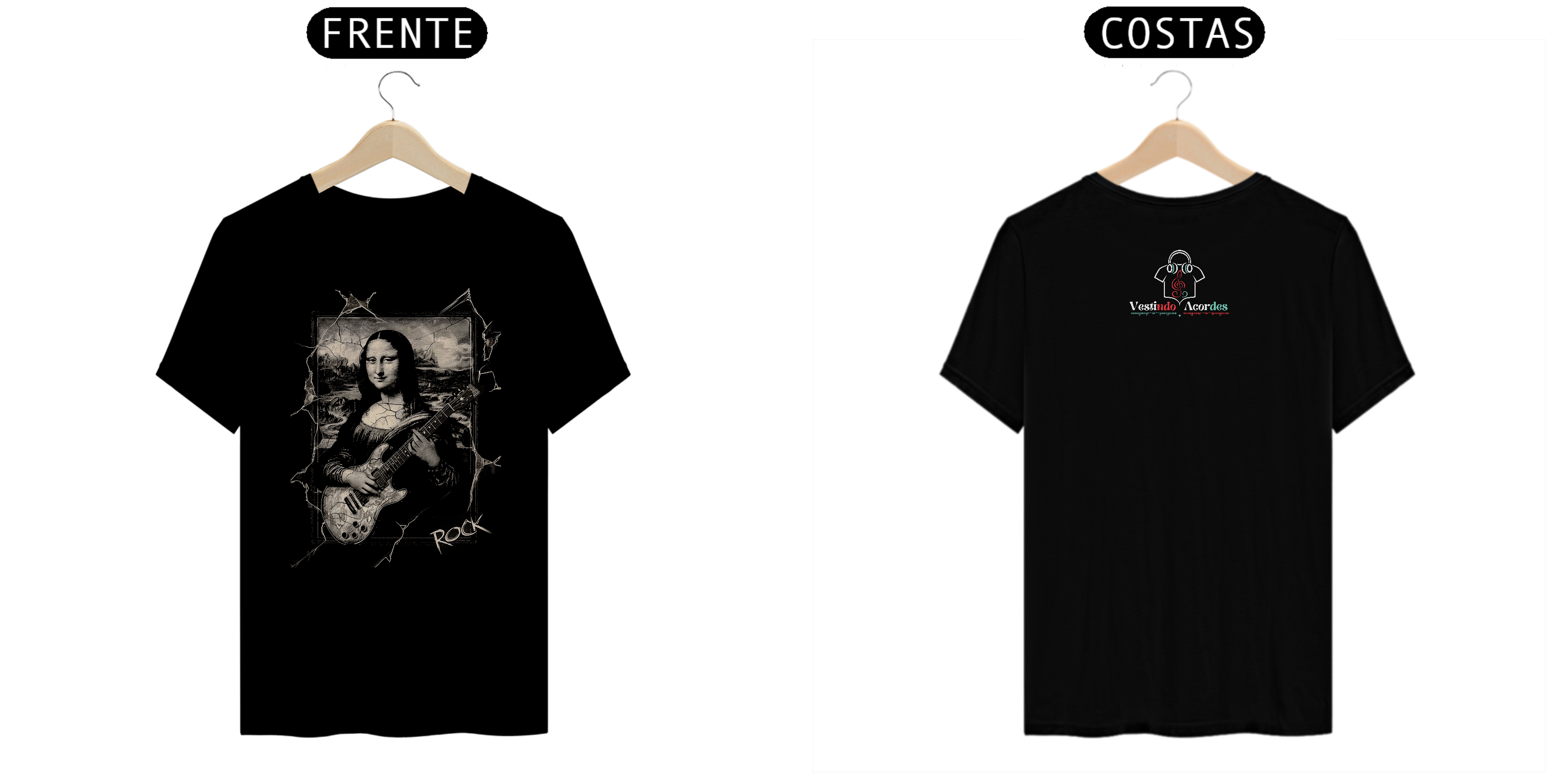 Camiseta Unissex Rock