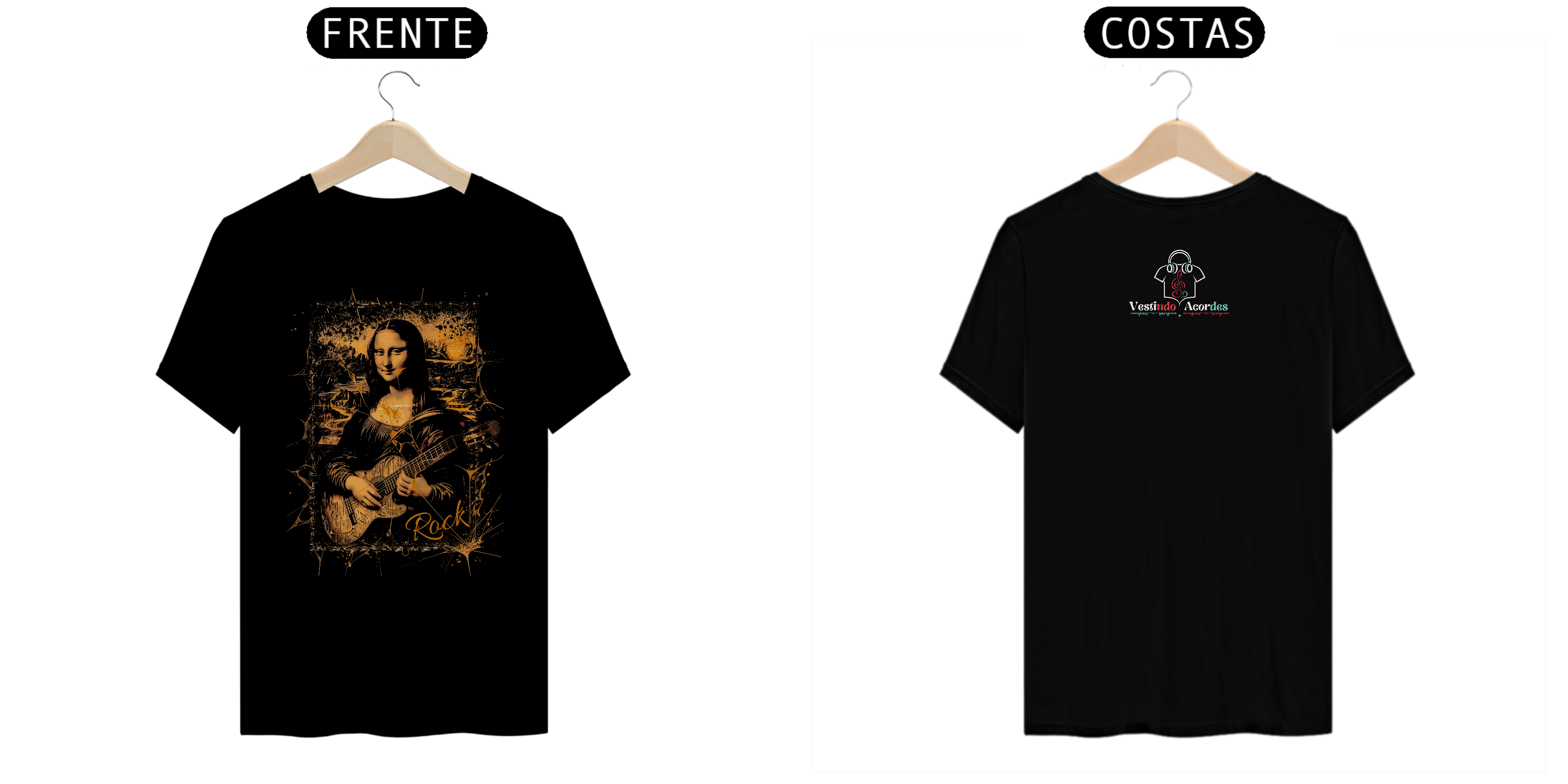 Camiseta Unissex Rock