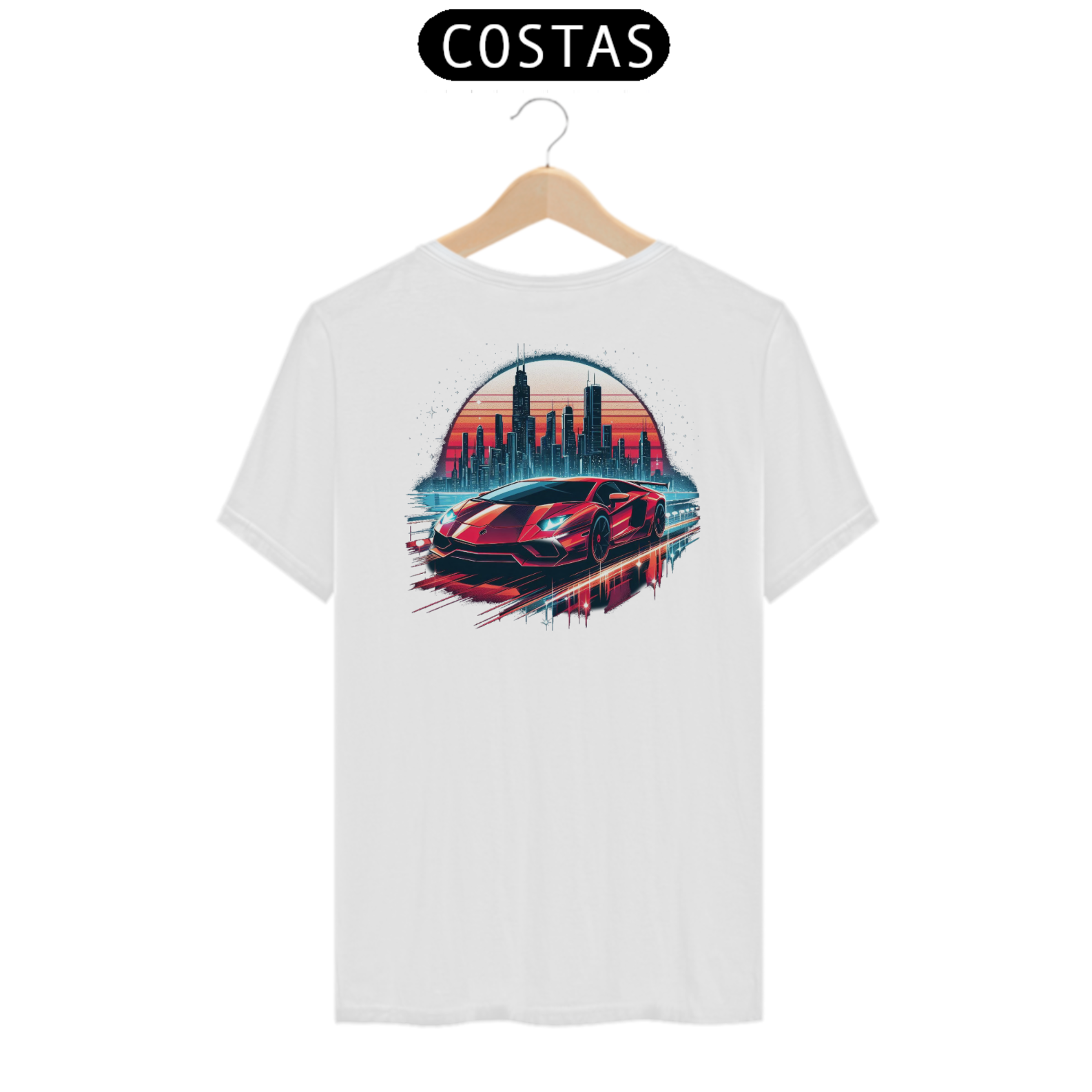 Camiseta Lamborghini-Futurista
