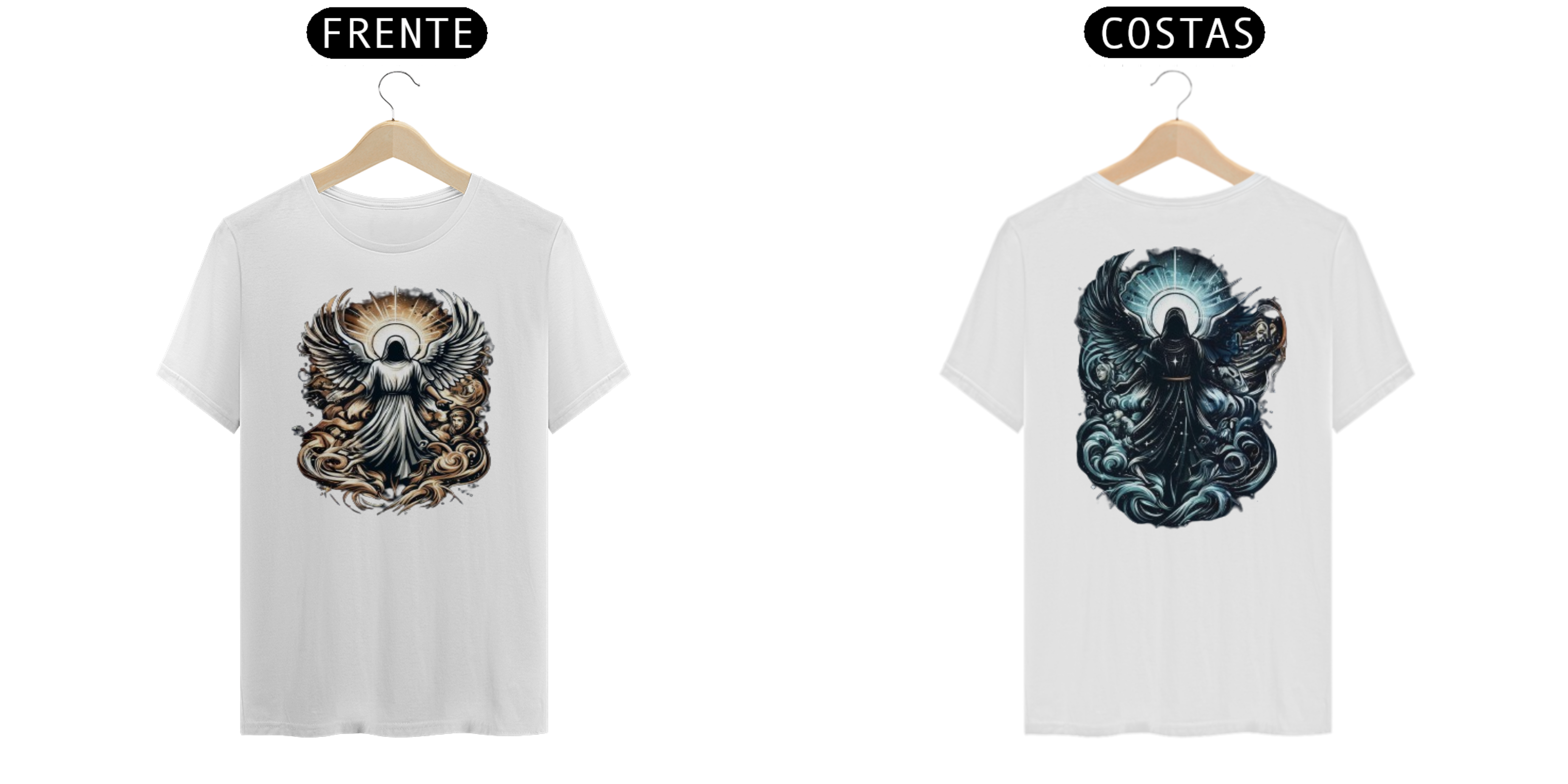 Camiseta Anjos-Bem-Mal