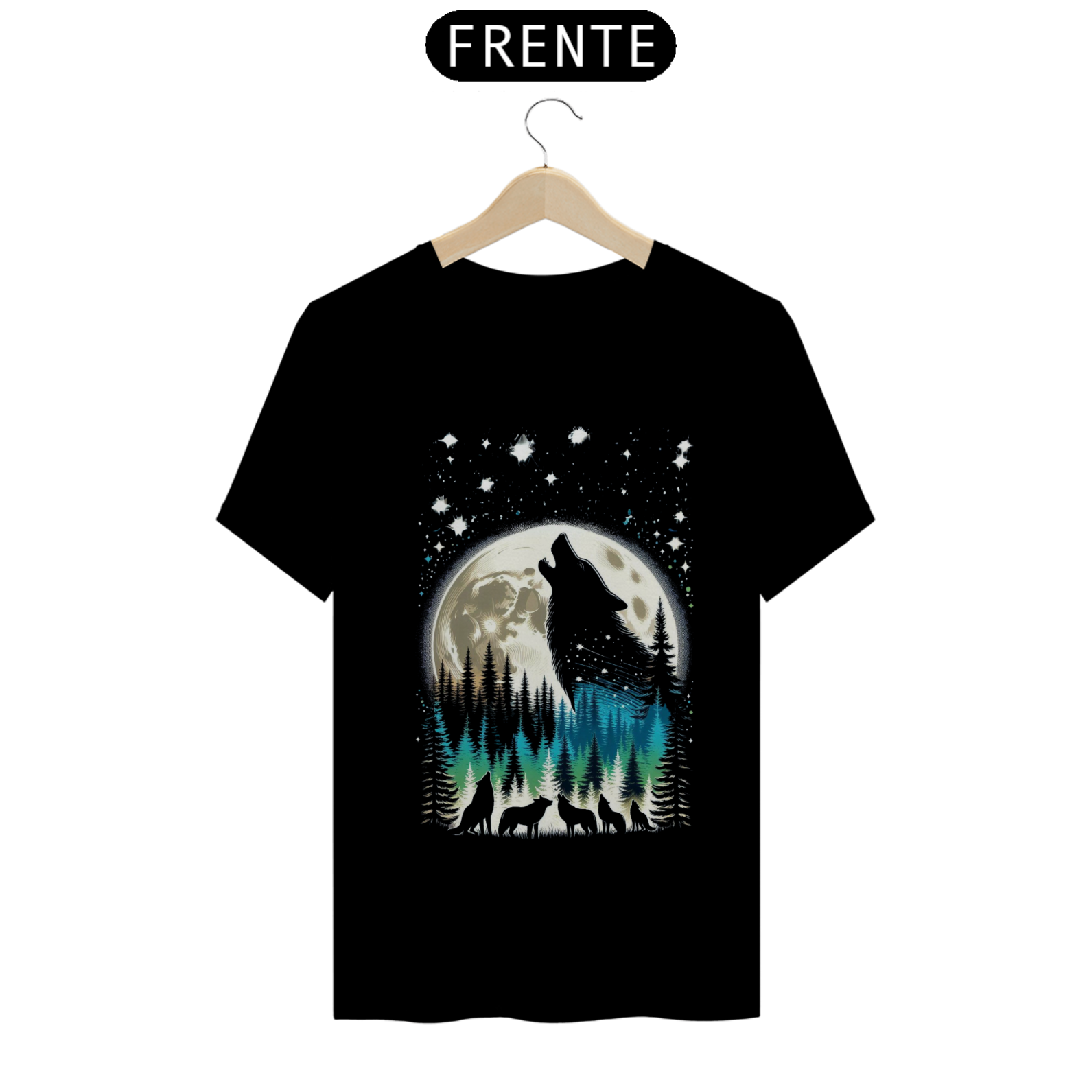 Camiseta Lobos-Uivantes