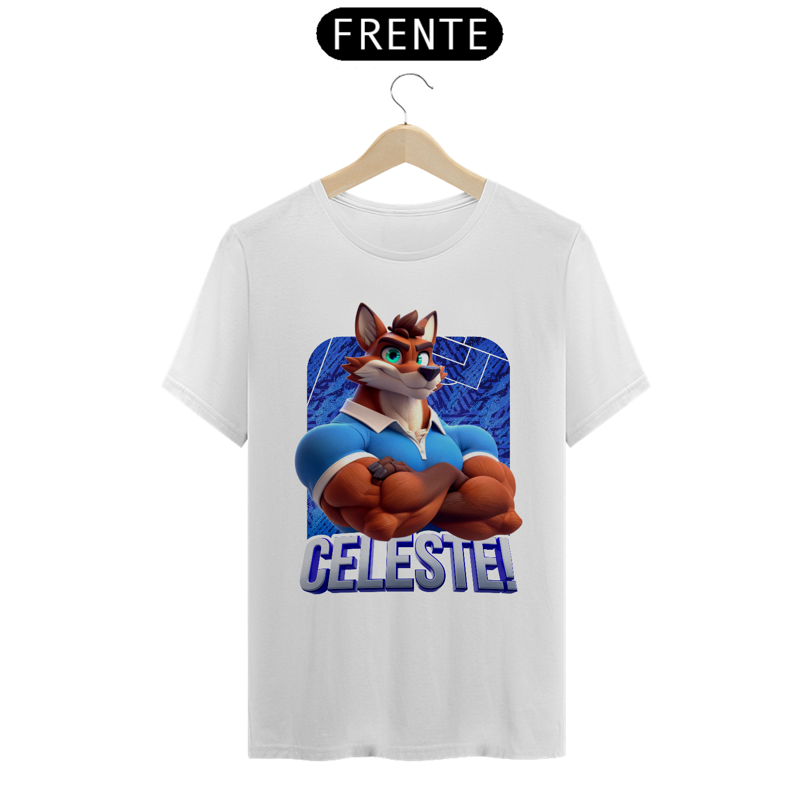 Camisa Raposa Celeste