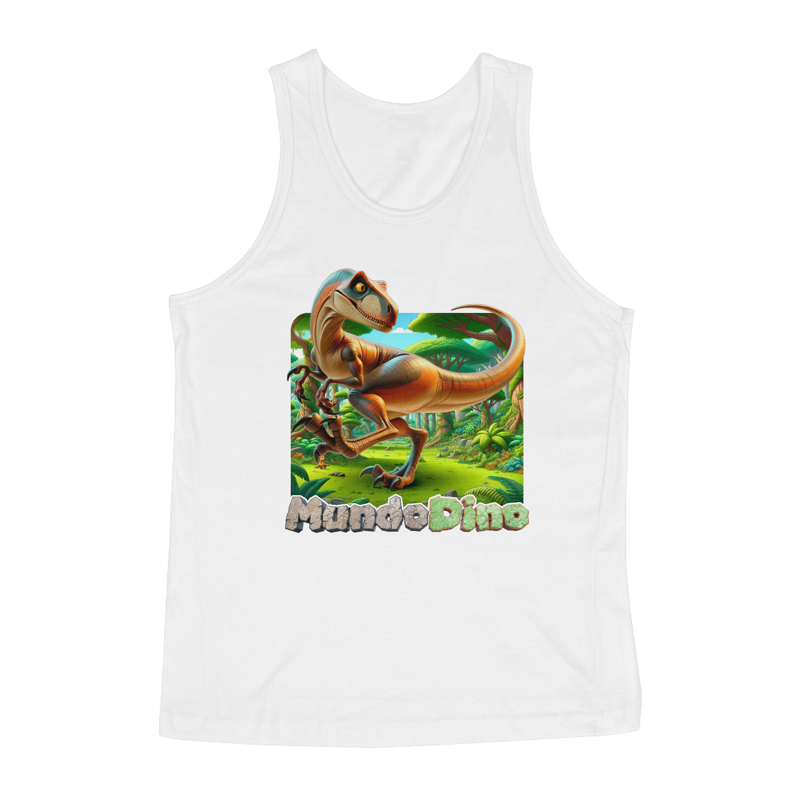 Regata Masculina MundoDino Velociraptor