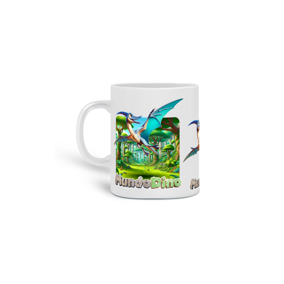 Caneca MundoDino Pterodactilo 320ml