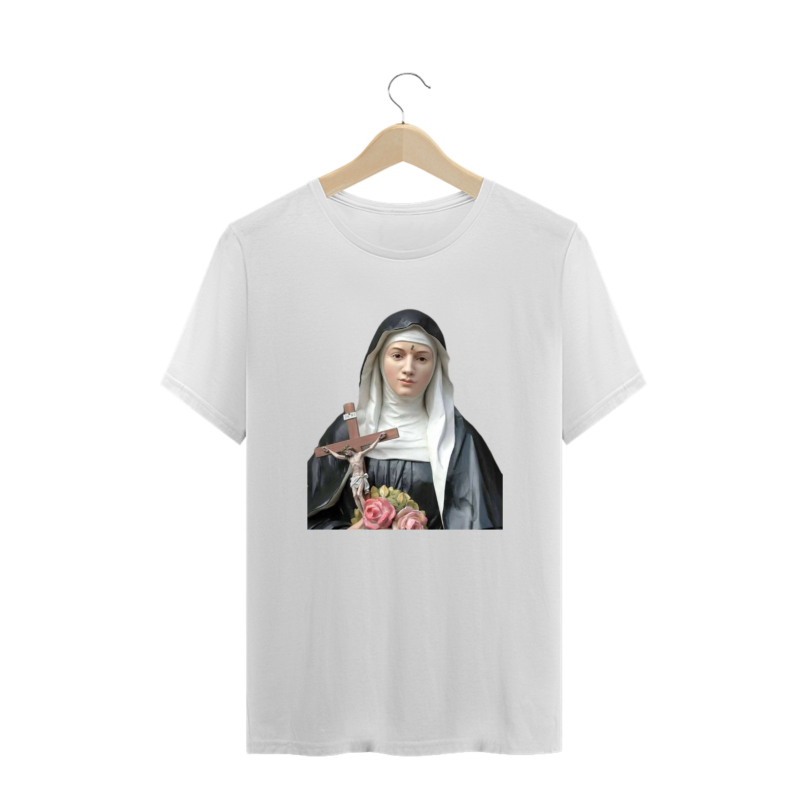 T-SHIRT PLUS SIZE Santa Rita de Cássia