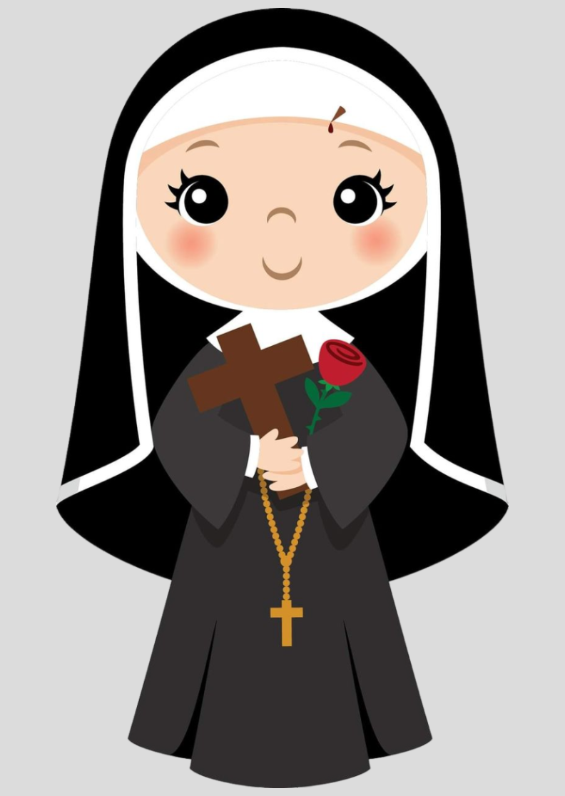 Poster Retrato Santa Rita de Cássia