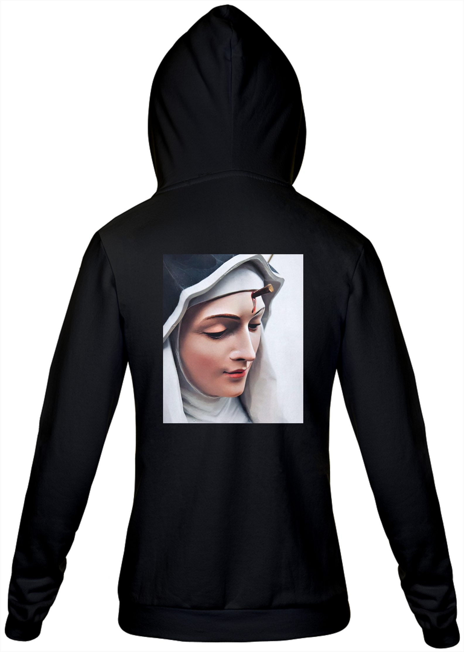 Moletom Com Zíper  Santa Rita de Cássia