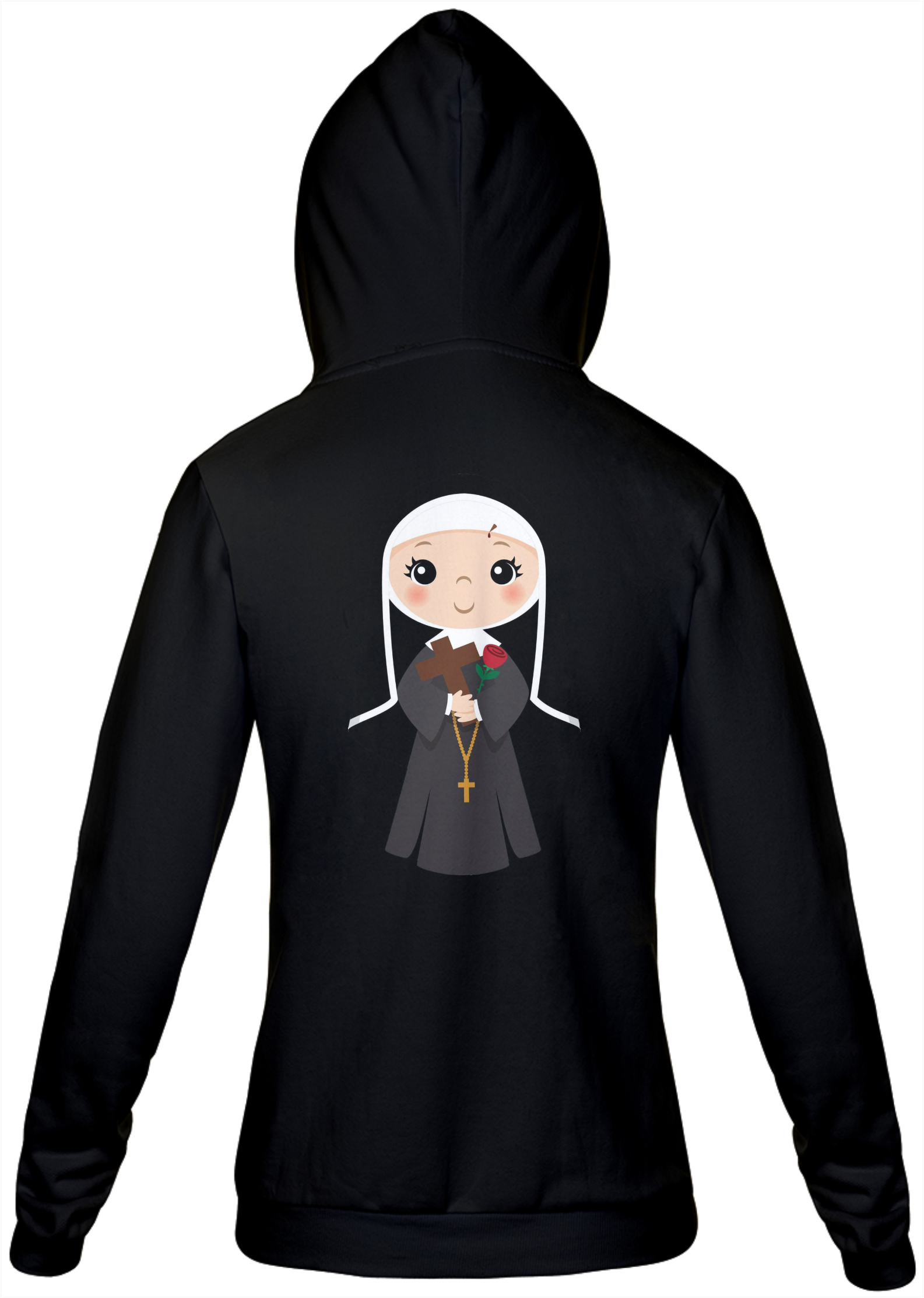 Moletom Com Zíper  Santa Rita de Cássia