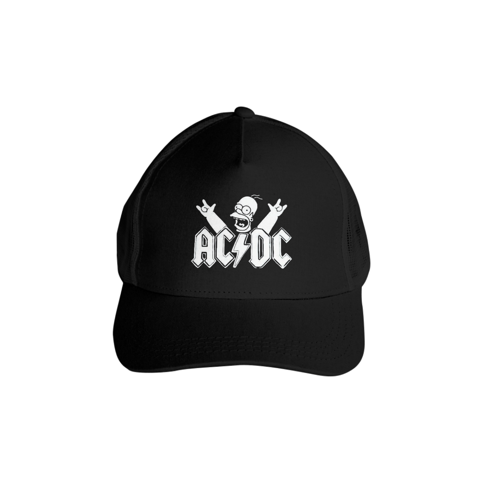 Boné Prime Confort Estampa ACDC Homer