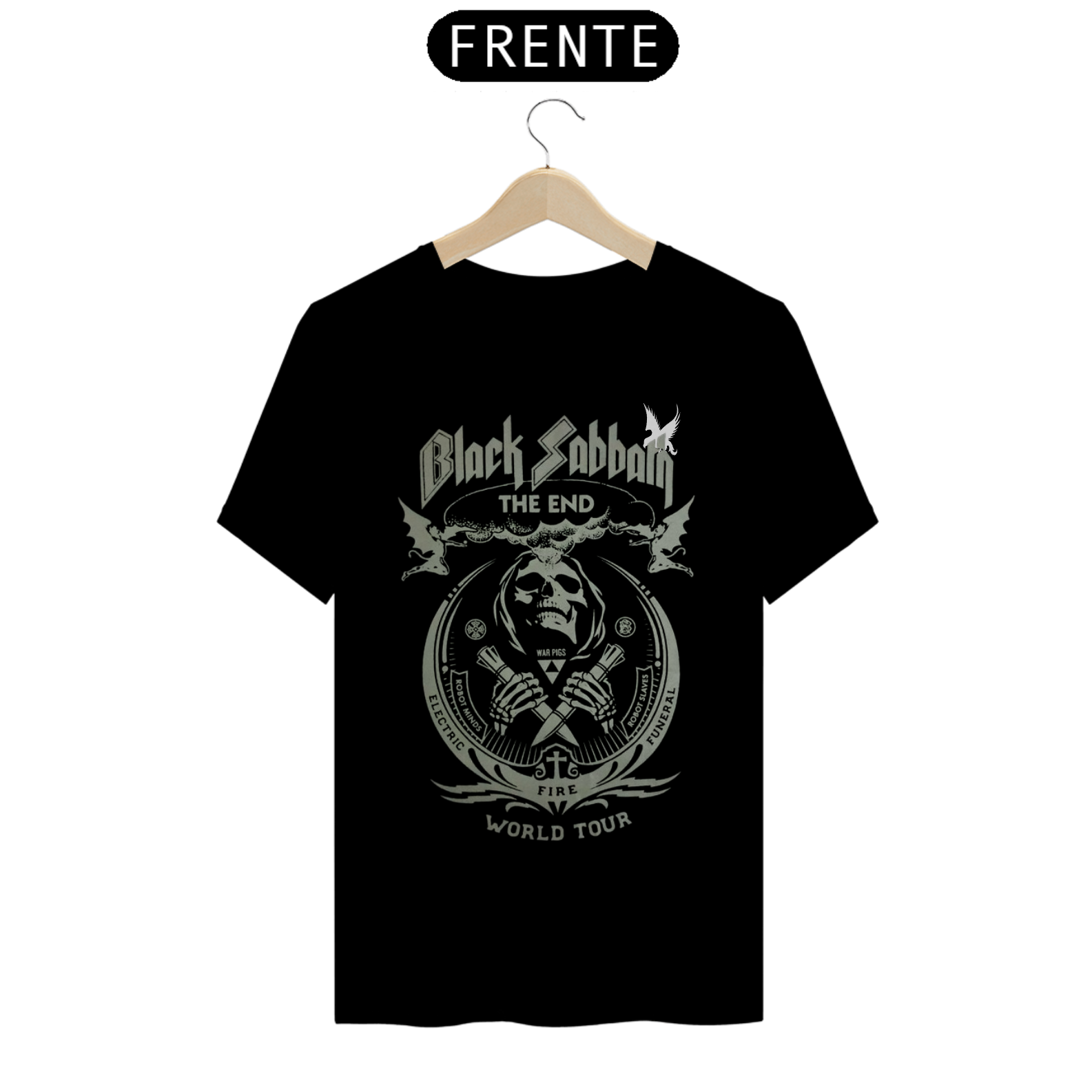 Camiseta T-Shirt Quality Estampa Black Sabbath