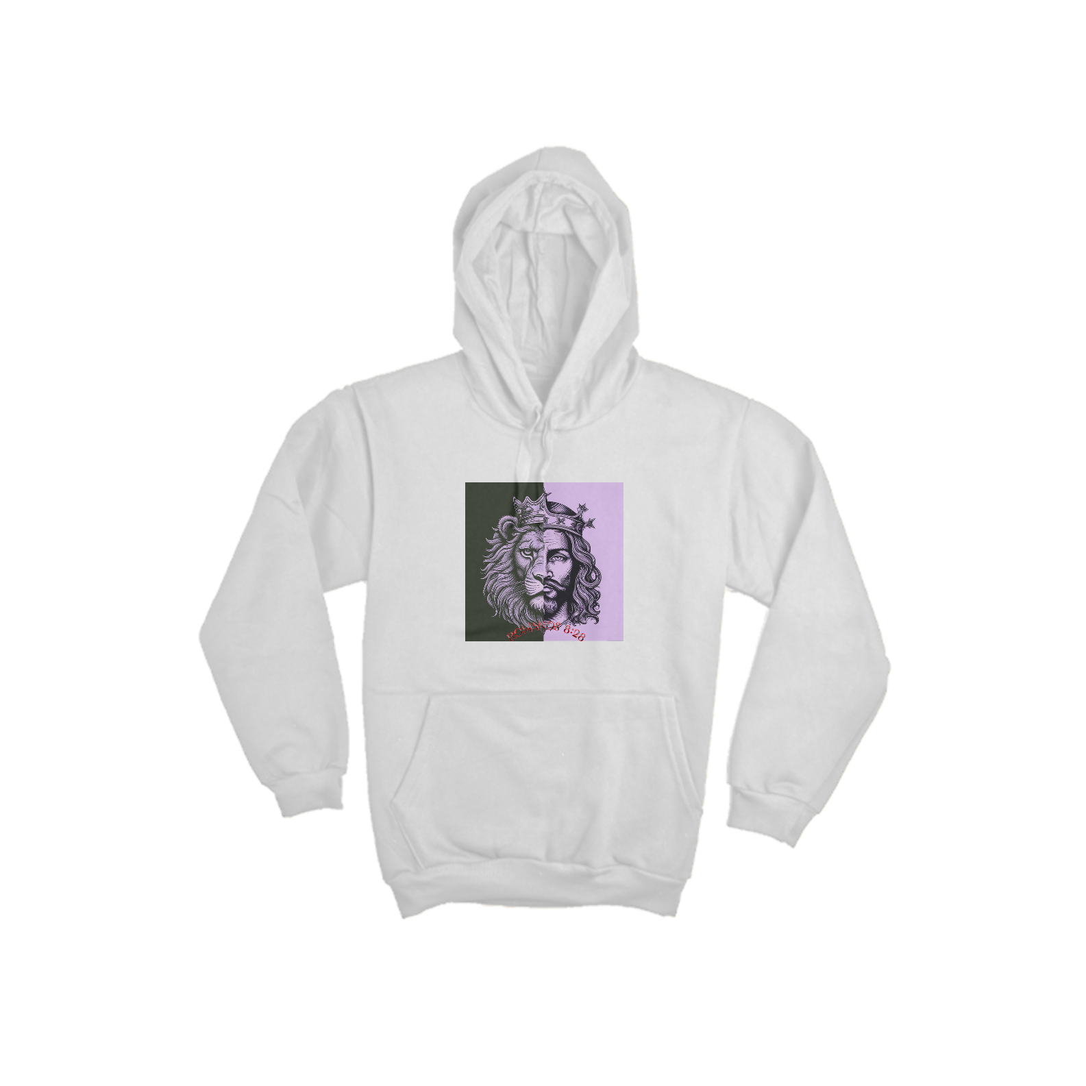 JESUS LEAO DE JUDÁ - MOLETOM c/CAPUZ-CANGURU