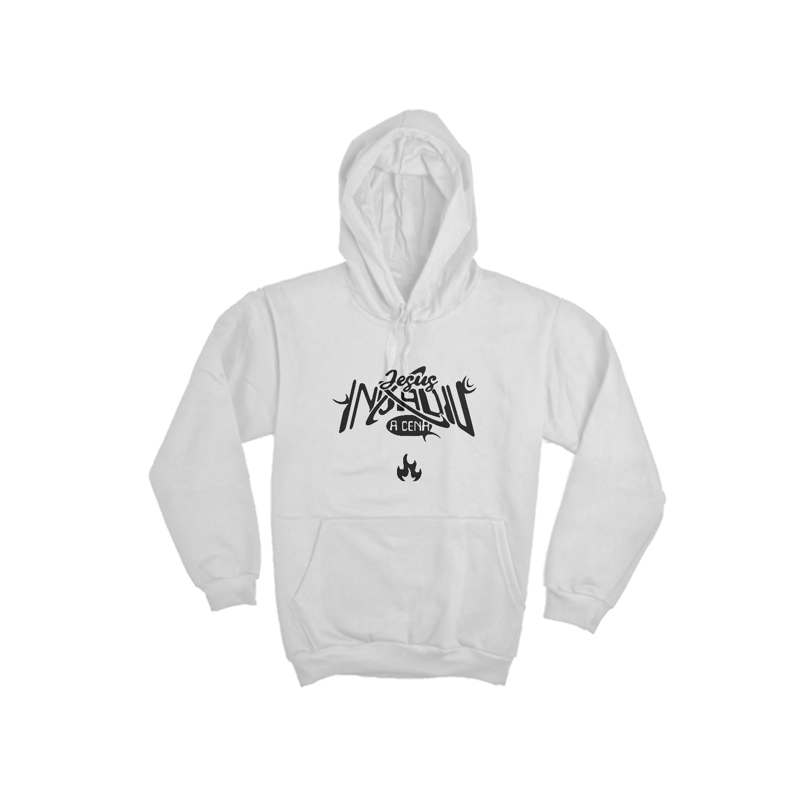 JESUS INVADIU A CENA - MOLETOM c/ CAPUZ