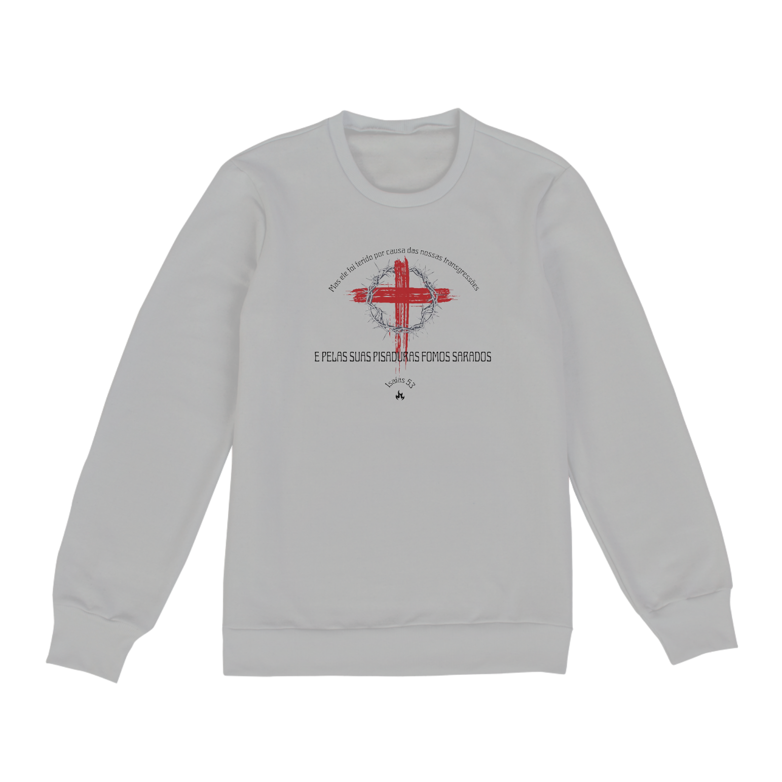 ISAÍAS 53  MOLETOM s/CAPUZ 