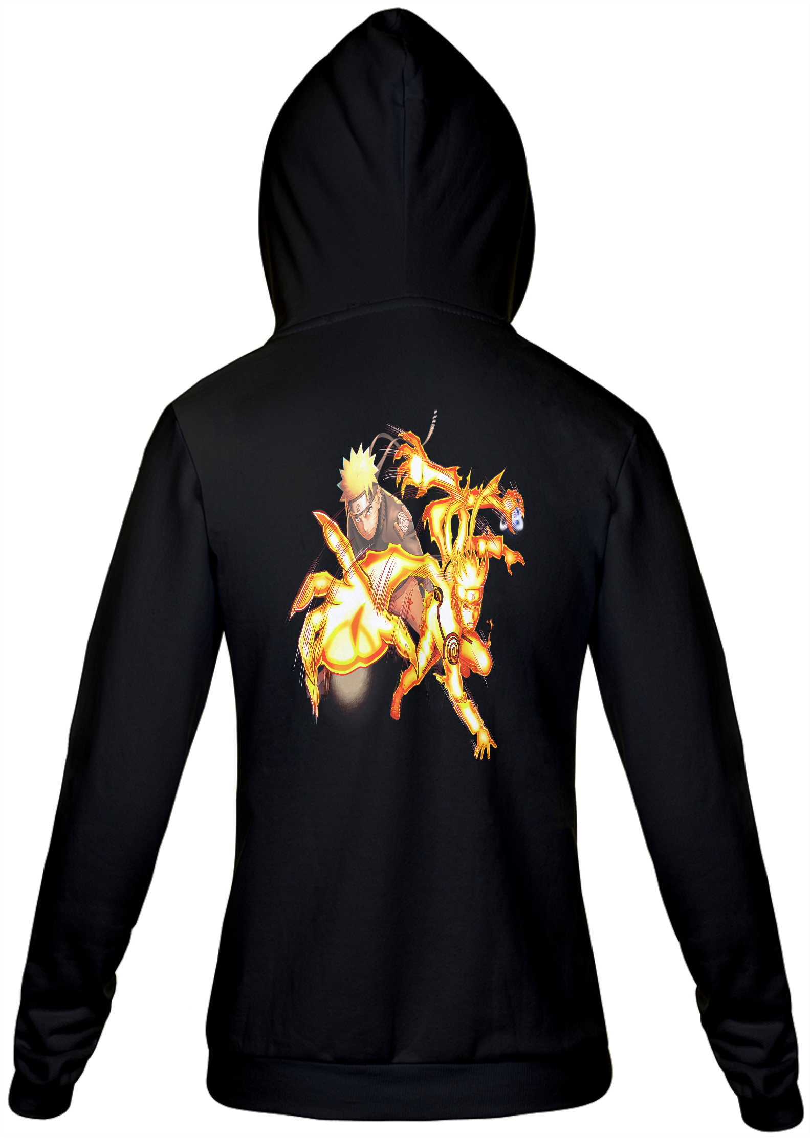 Blusa Moletom com zíper Naruto 