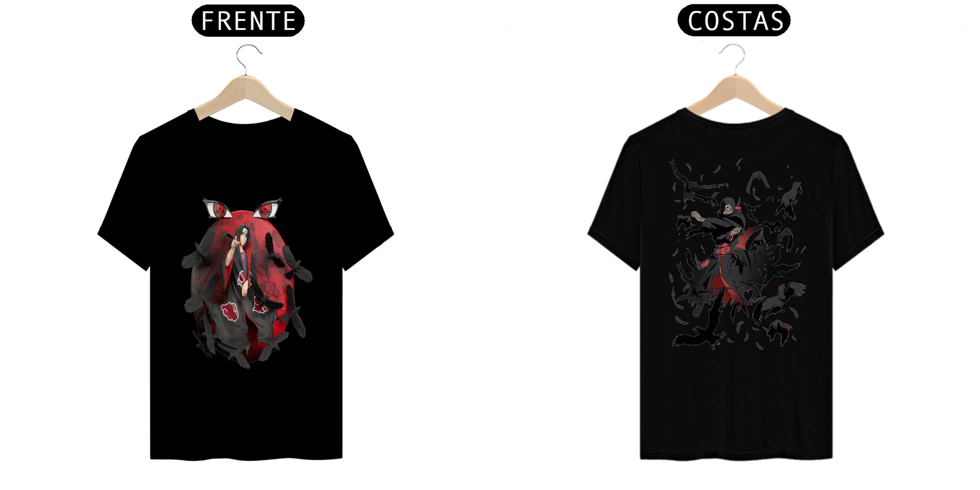T-SHIRT PRIME mangekyou sharingan itachi