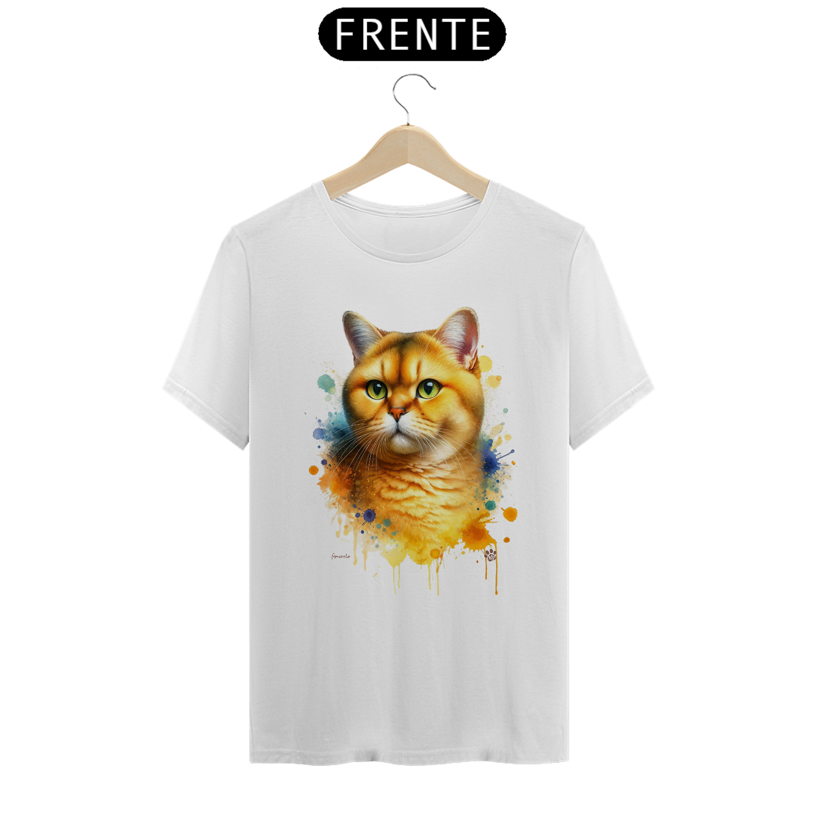 Gato Amarelo: Amigável e afetuoso