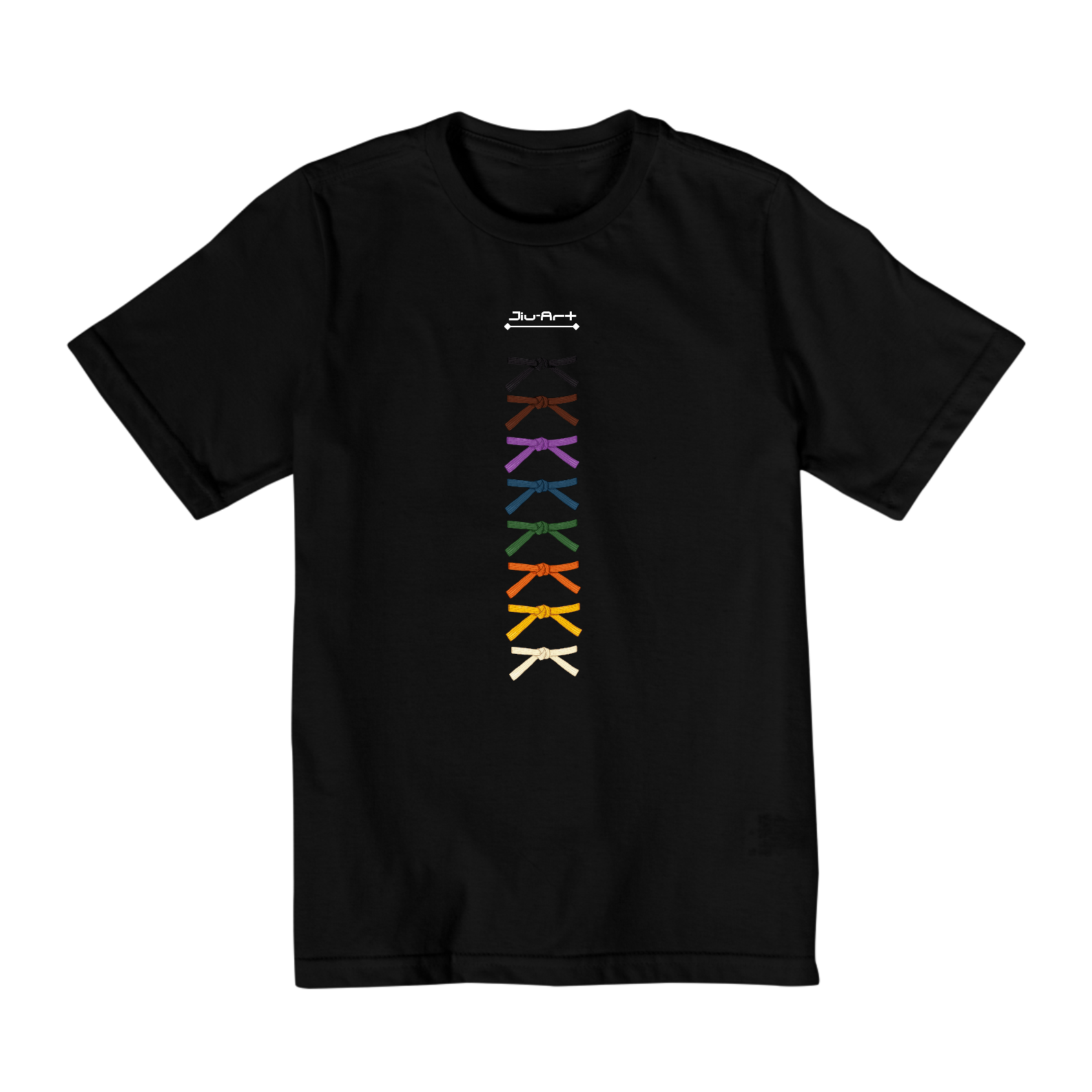 Camisa faixas (Infantil de 10 a 14 anos) Letra branca